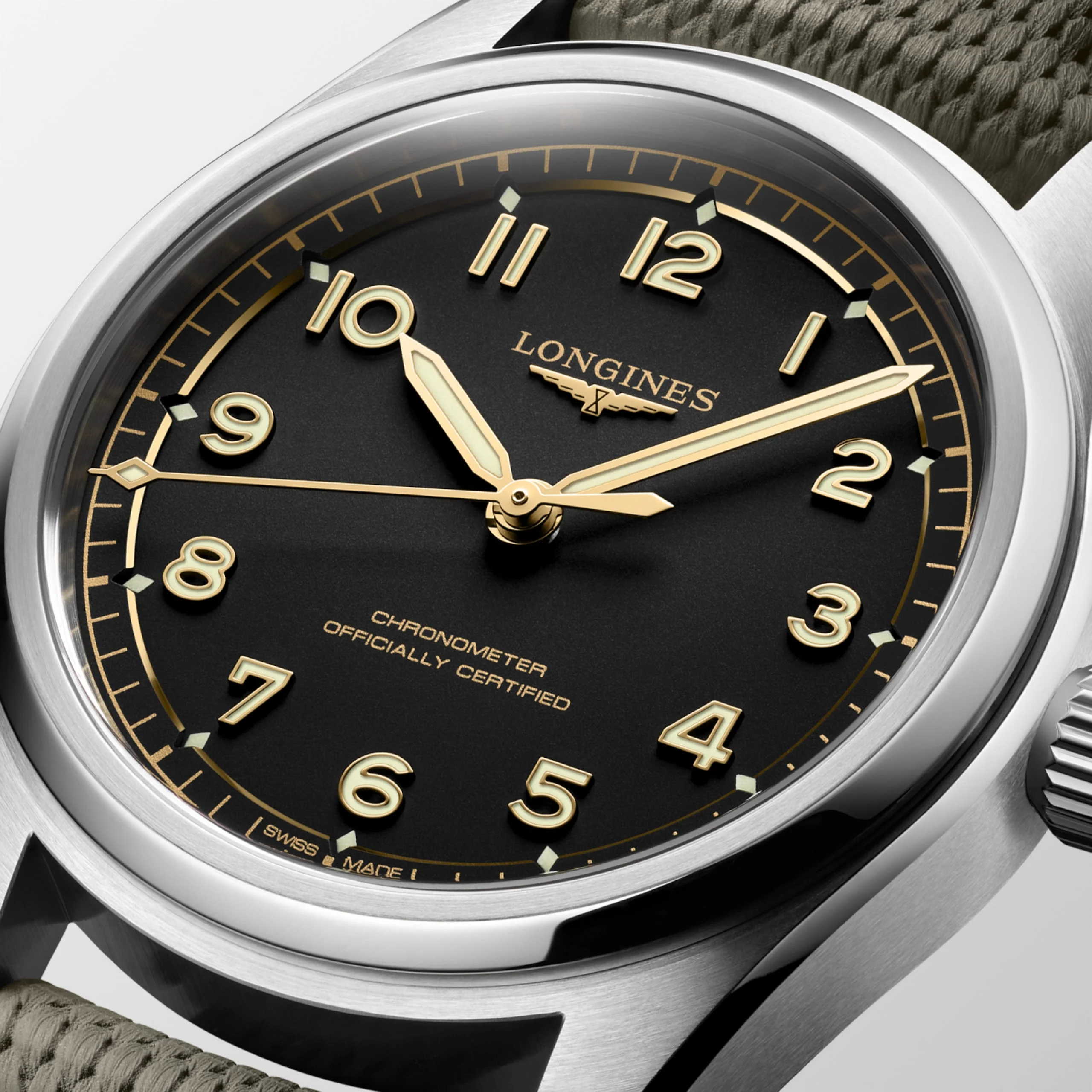 Longines Spirit Pilot 39mm Automatic Chronometer L3.809.4.53.9 - Image 3