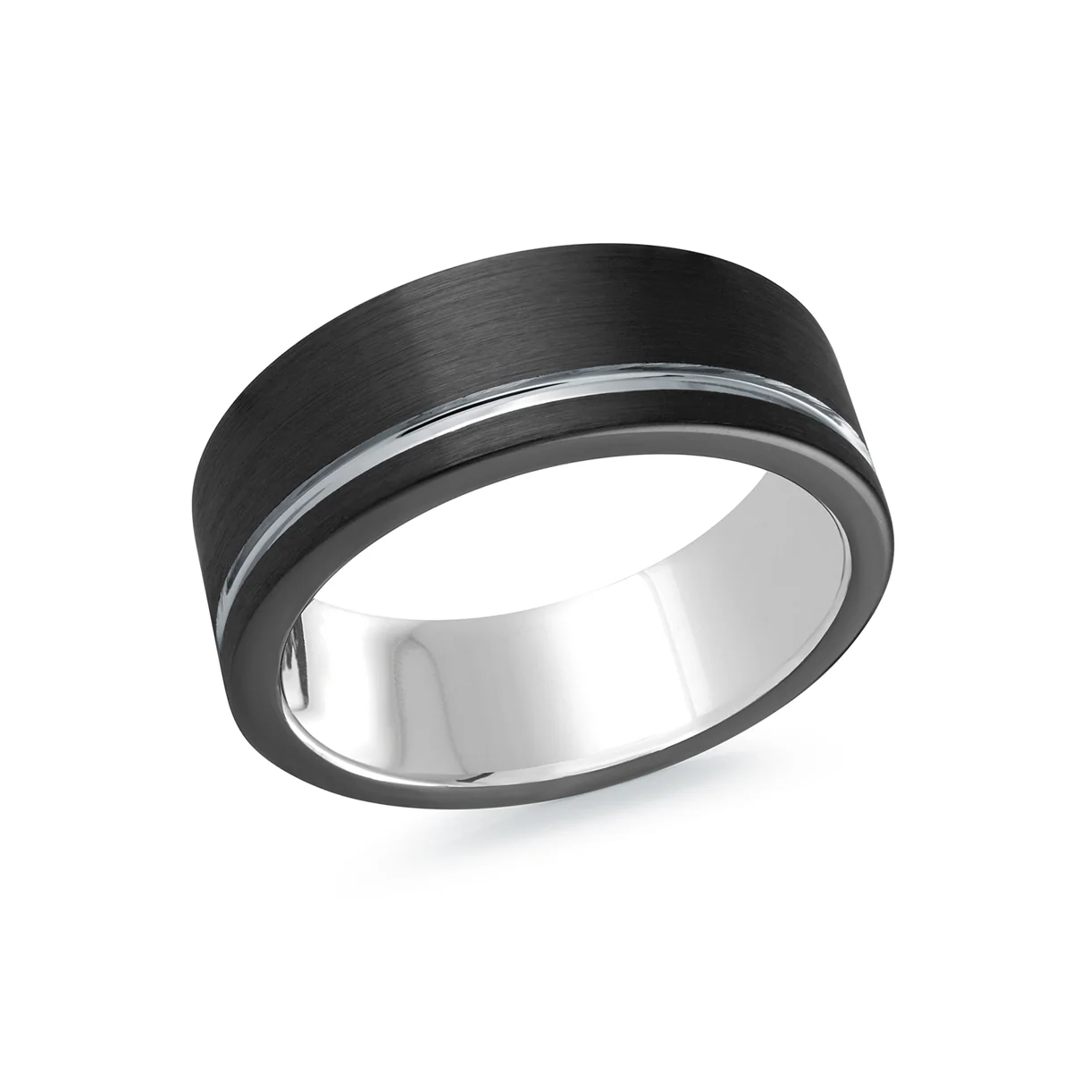 Malo Black Tungsten Wedding Ring