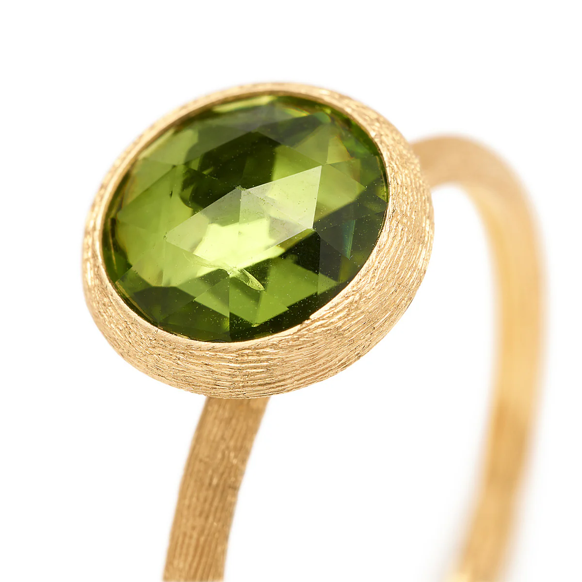 Marco Bicego Jaipur Color Peridot Stackable Ring - Image 3