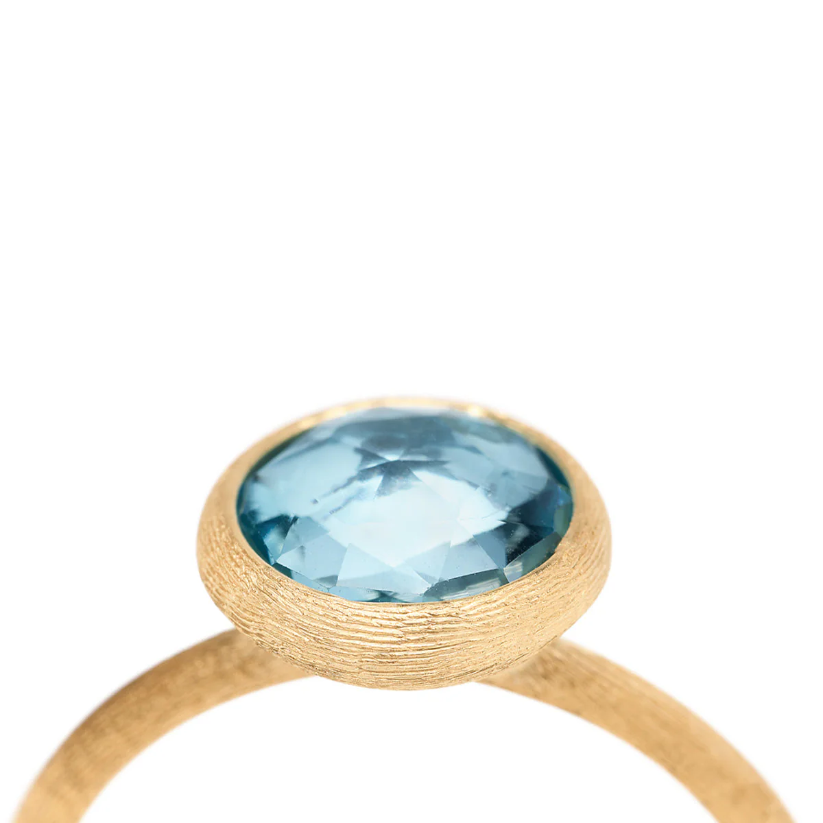 Marco Bicego Jaipur Color Blue Topaz Ring - Image 3