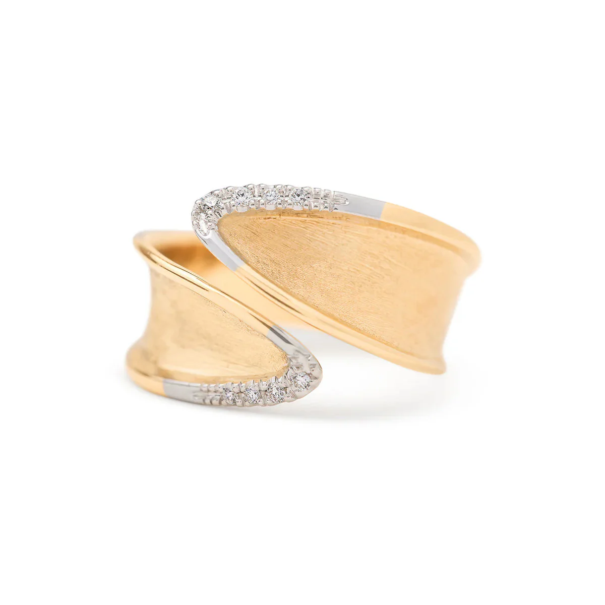 Marco Bicego Lunaria Twist Diamond Ring - Image 2