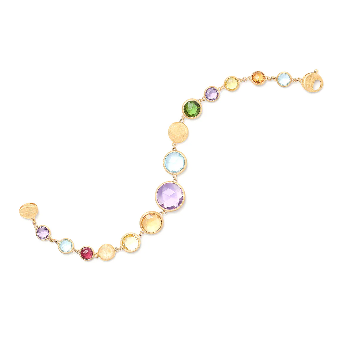 Marco Bicego Jaipur Color Graduated Gemstone Bracelet - Image 2