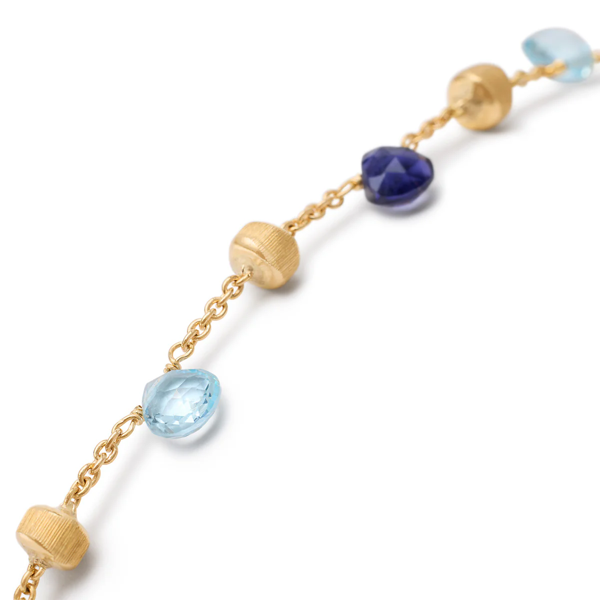 Marco Bicego Paradise Single Strand Topaz & Iolite Bracelet - Image 2
