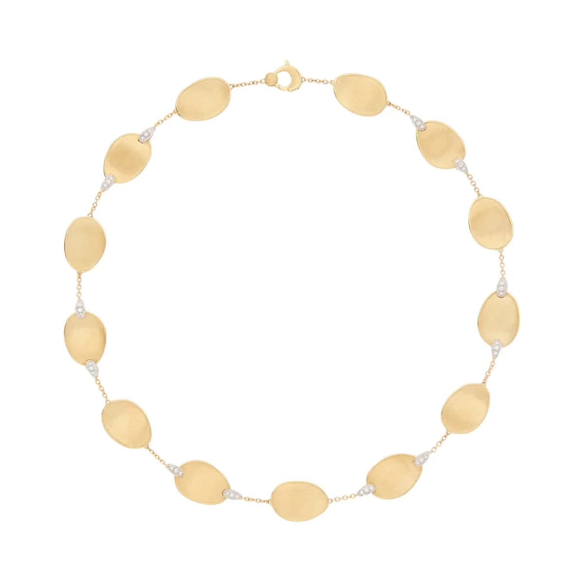 Marco Bicego Lunaria Diamonds Chain Necklace