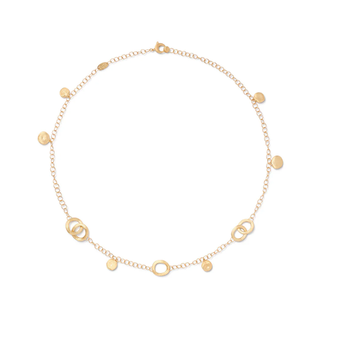 Marco Bicego Jaipur Gold Necklace With Charms