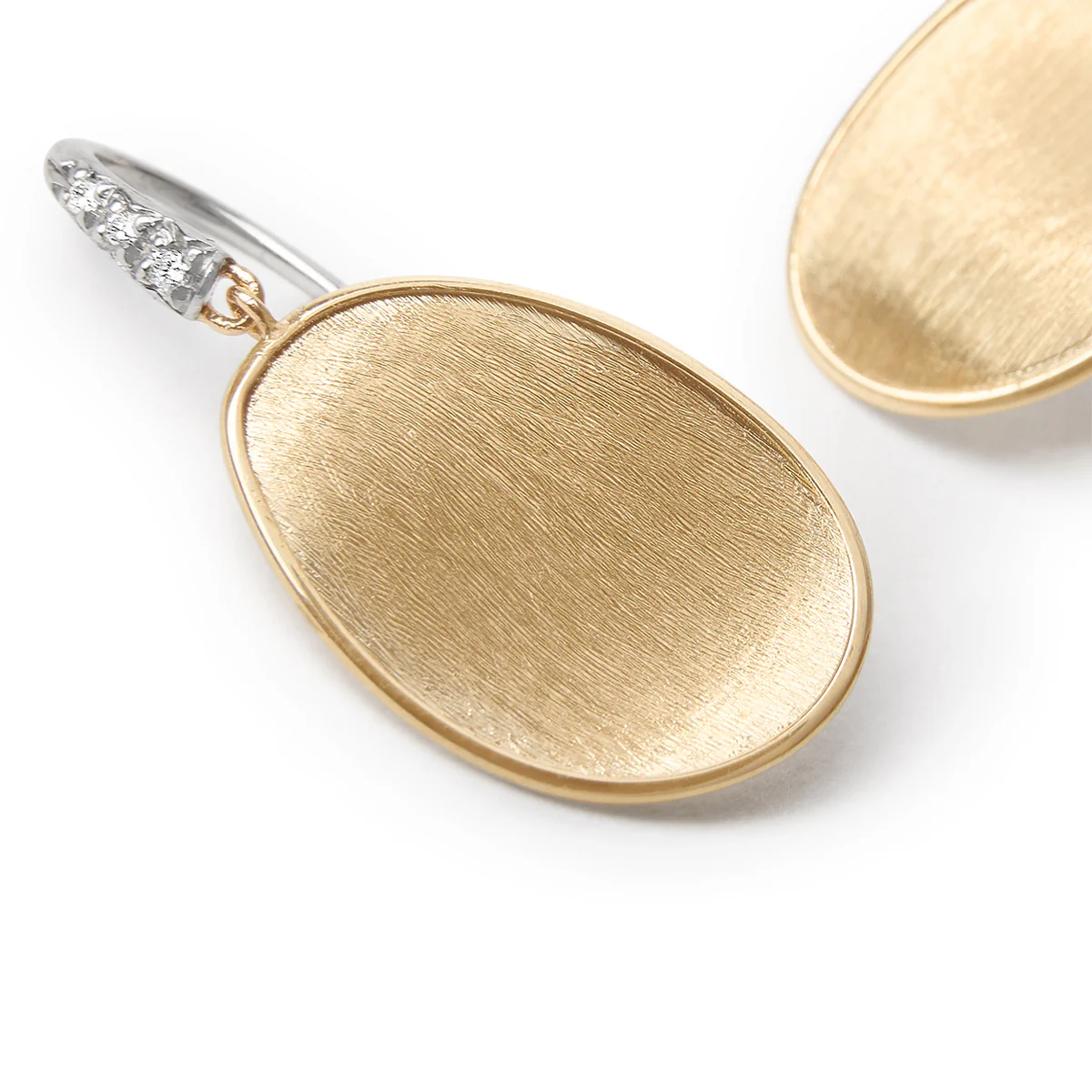 Marco Bicego Lunaria Yellow Gold Earrings - Image 3
