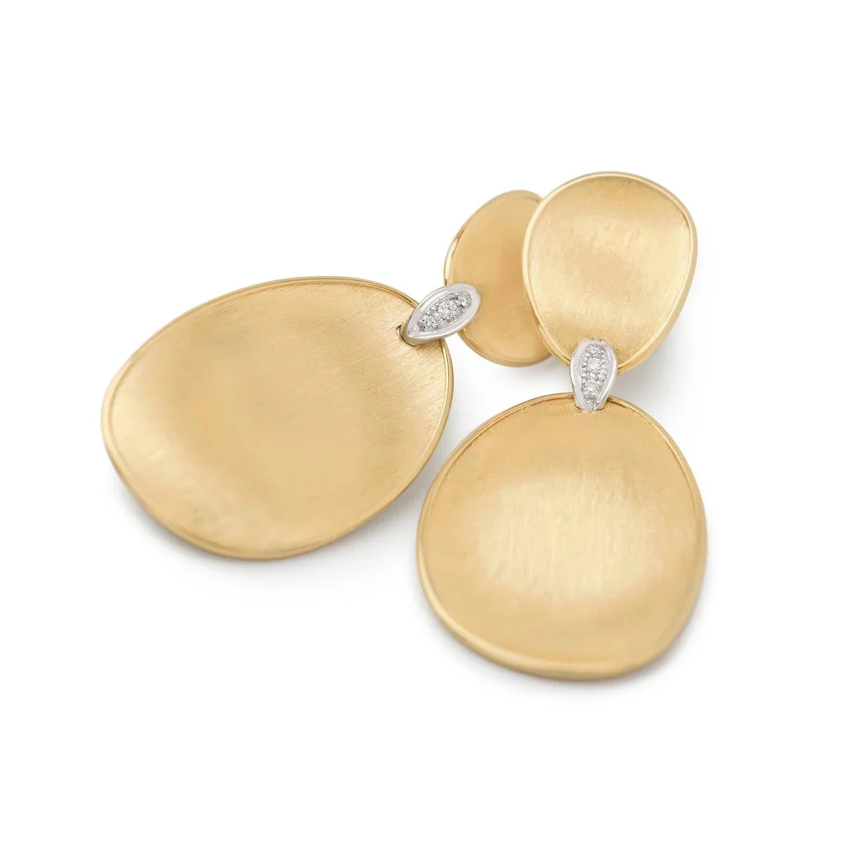 Marco Bicego Lunaria Diamonds Chandelier Earrings - Image 2