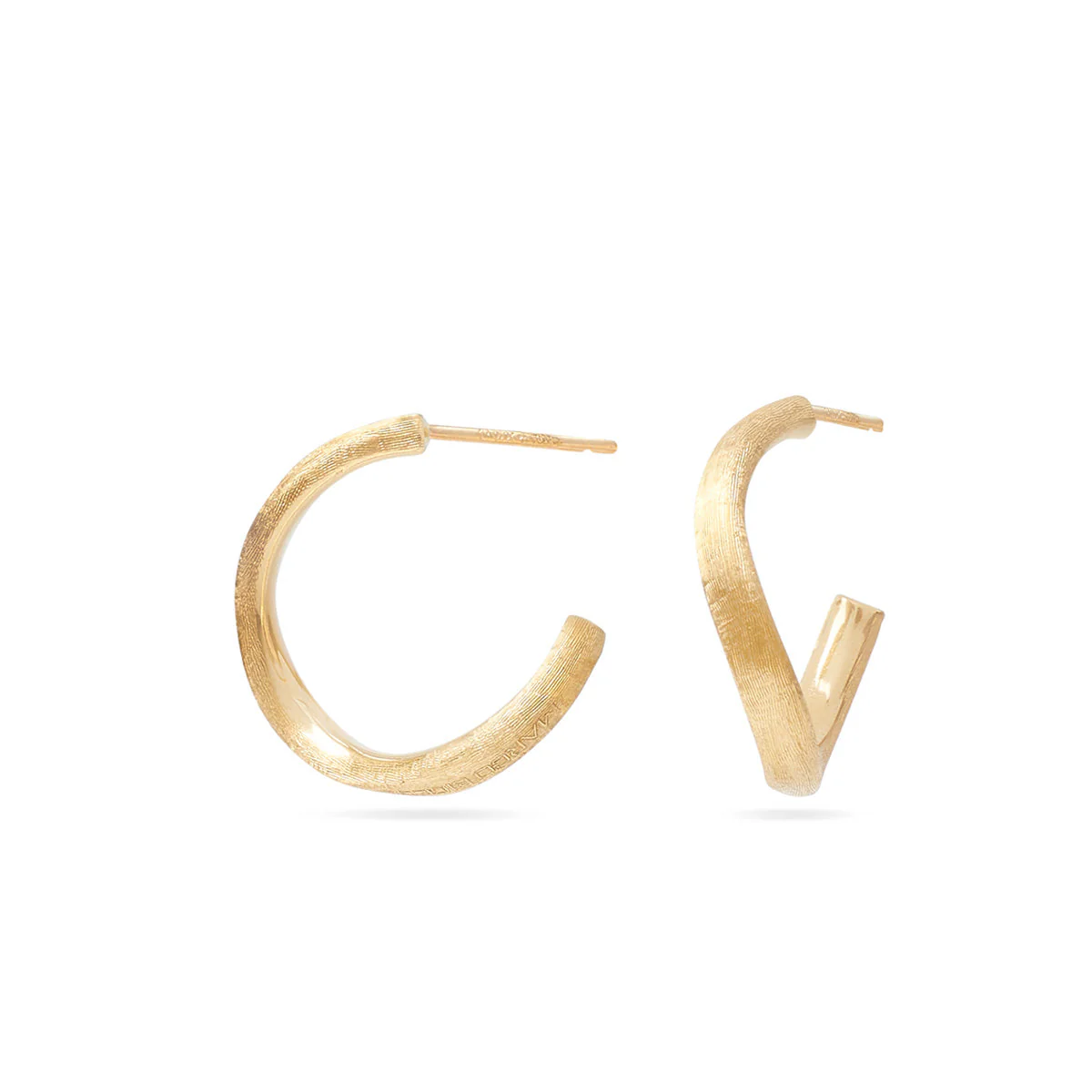 Marco Bicego Jaipur Gold Hoop Earrings - Image 2