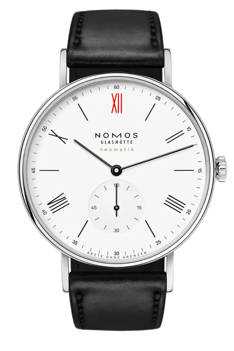 Nomos Glashütte Ludwig Neomatik Doctors Without Borders 39mm Limited Edition 250.S2