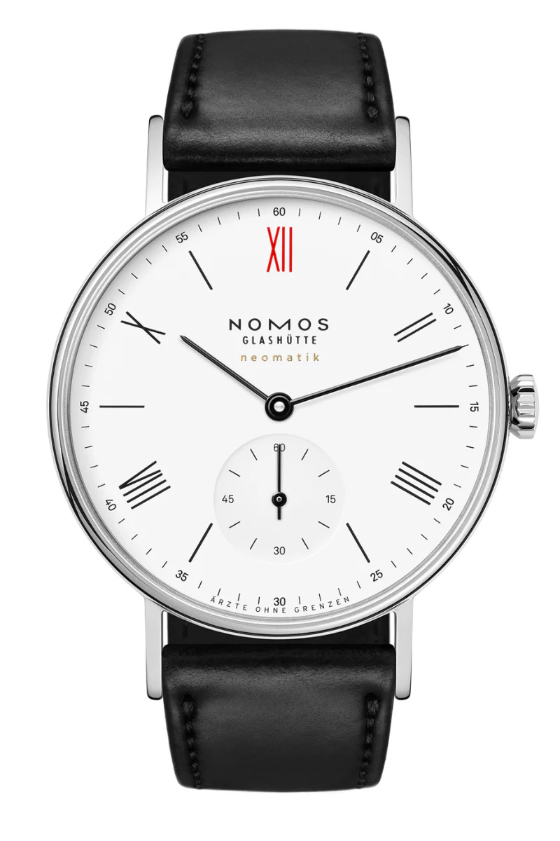 Nomos Glashütte Ludwig Neomatik Doctors Without Borders 36mm Limited Edition 282.S2