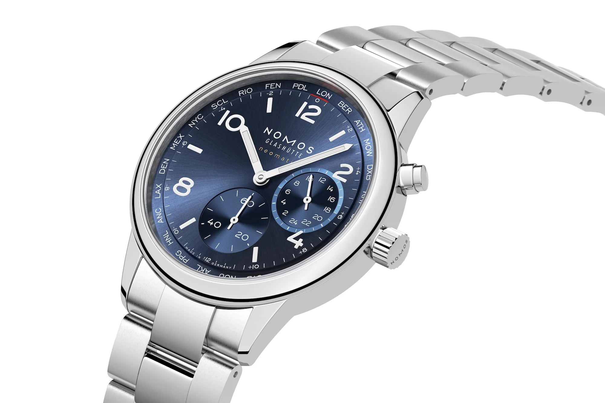 Nomos Glashütte Club Sport Neomatik Worldtimer 790 - Image 3
