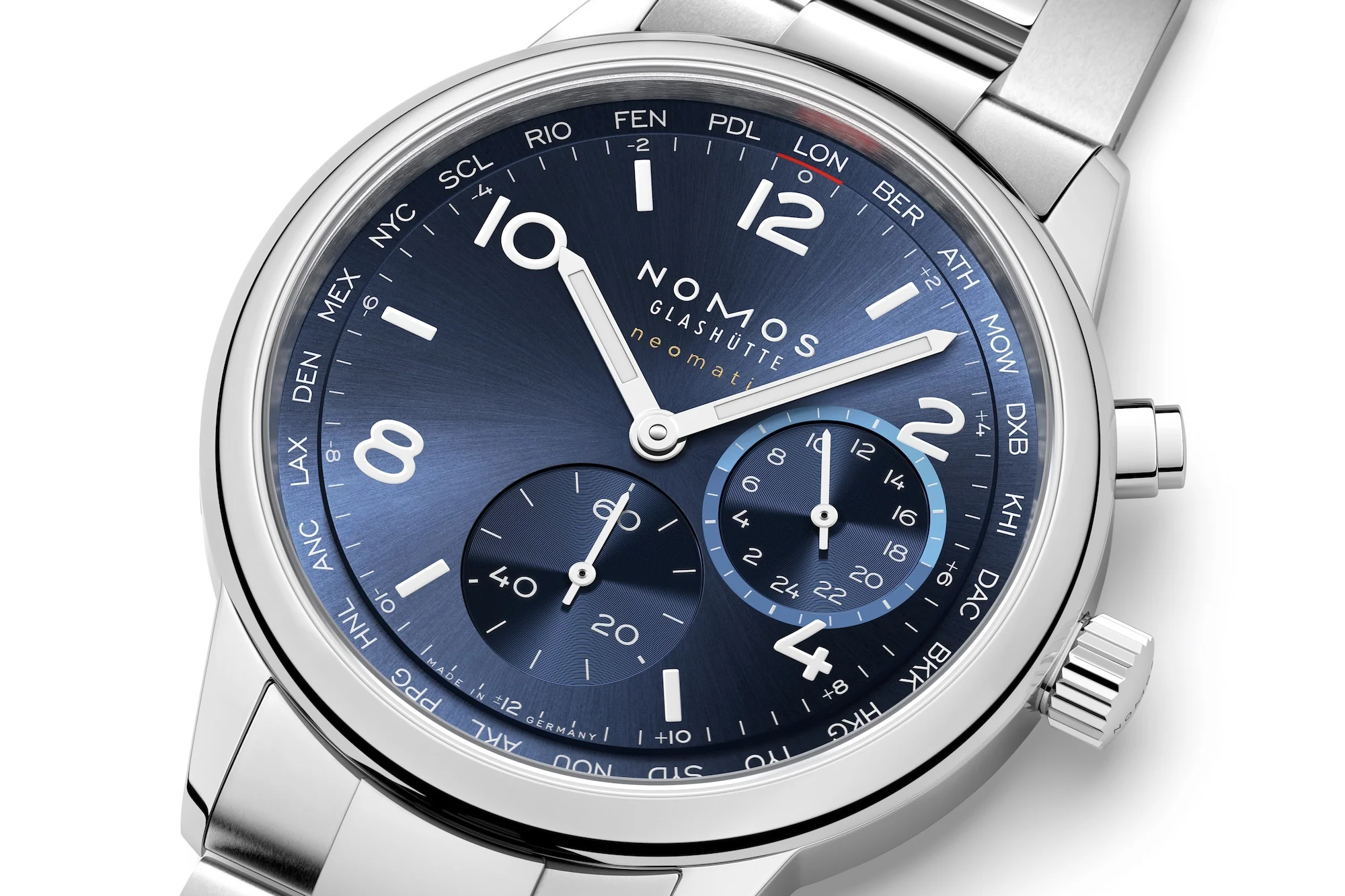 Nomos Glashütte Club Sport Neomatik Worldtimer 790 - Image 7