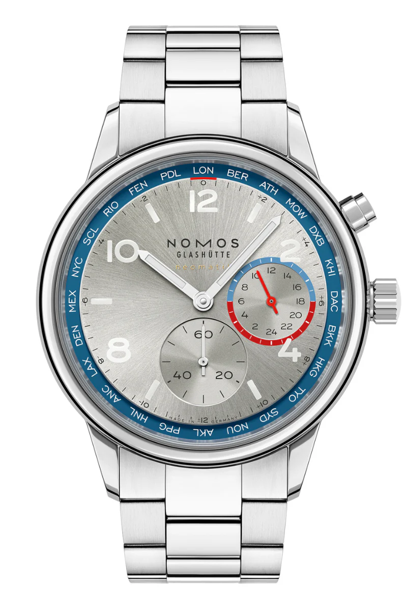 Nomos Glashütte Club Sport Neomatik Worldtimer 791