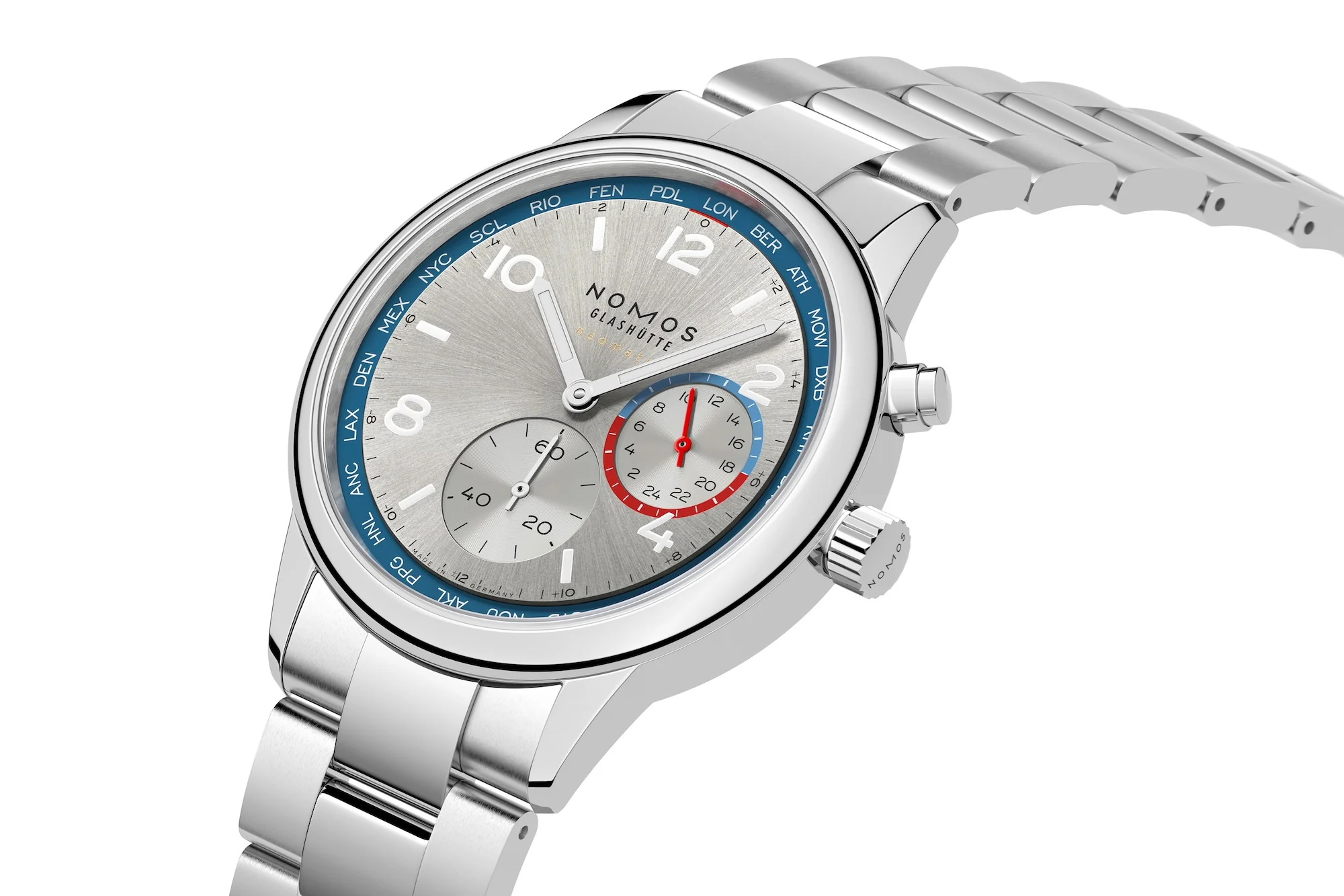 Nomos Glashütte Club Sport Neomatik Worldtimer 791 - Image 4