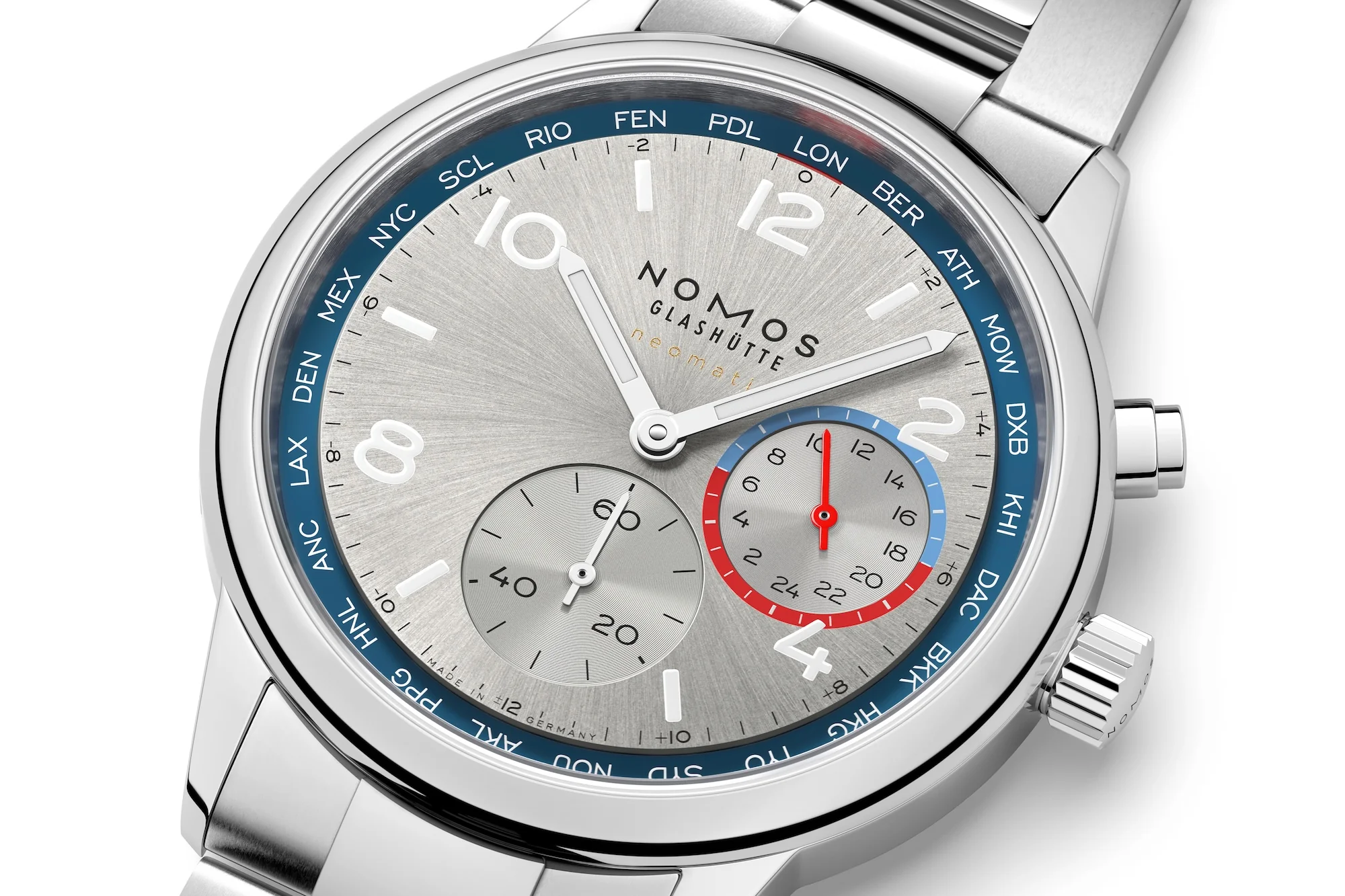 Nomos Glashütte Club Sport Neomatik Worldtimer 791 - Image 5