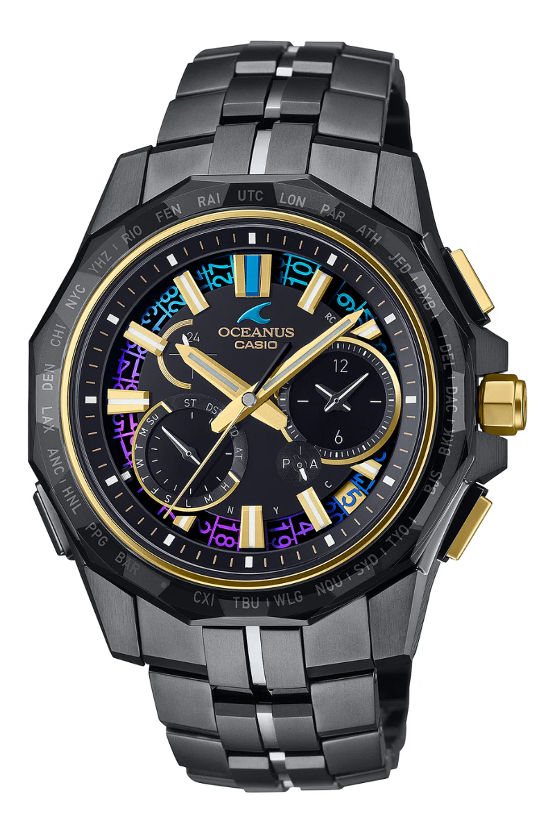 Oceanus "Manta" SG1000 Series 50th Anniversary Limited Edition OCW-SG1000ZE-1A