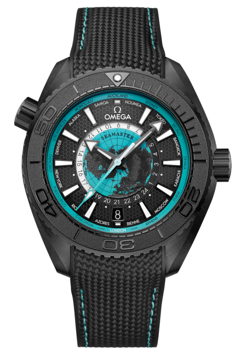 Omega Seamaster Planet Ocean Worldtimer 600m Chronometer 215.92.46.22.01.006