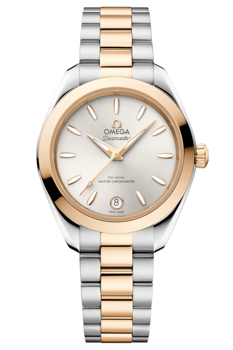 Omega Seamaster Aqua Terra 150M Master Chronometer 30mm Steel & Moonshine Gold 220.20.30.20.02.001