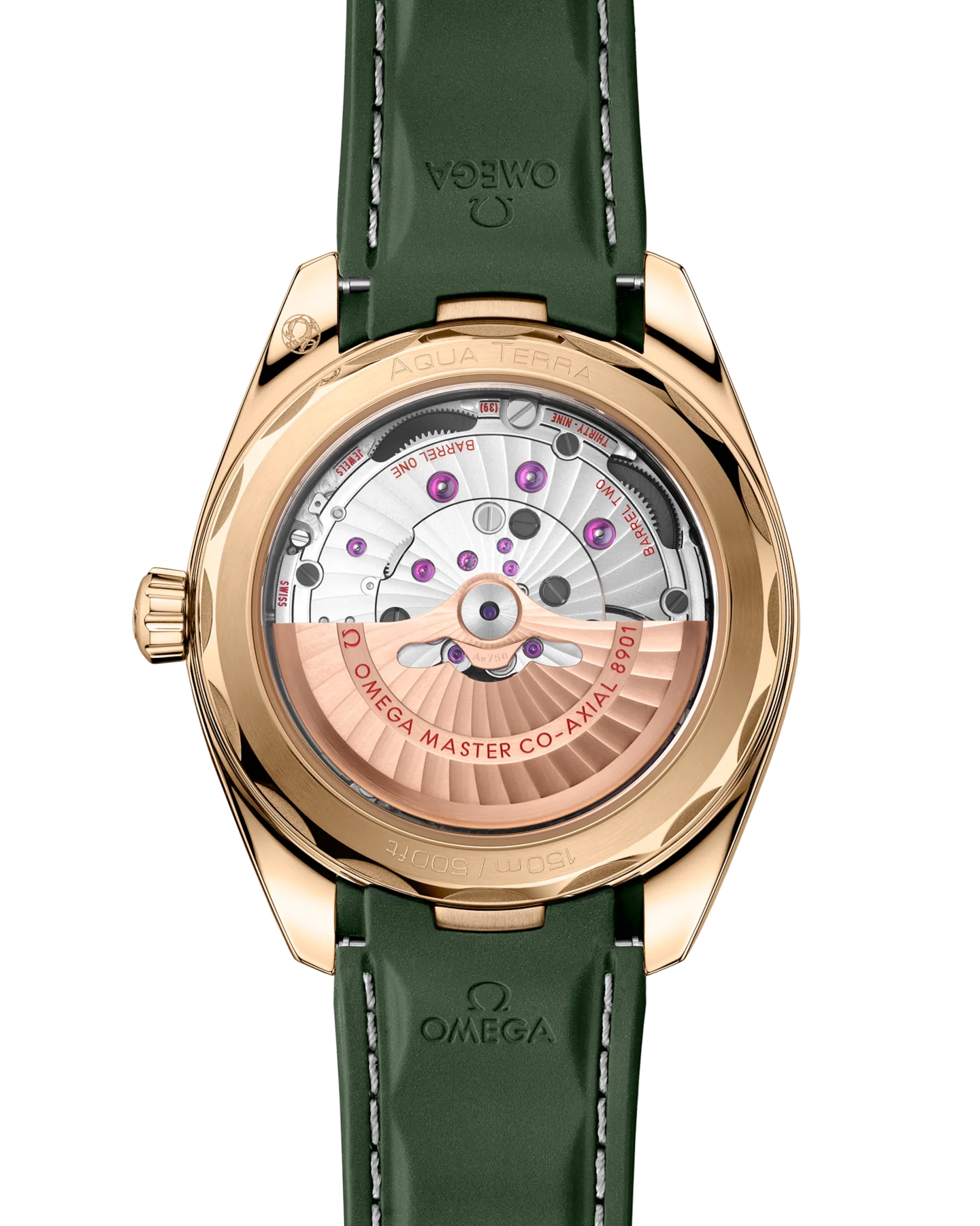 Omega Seamaster Aqua Terra 150M Co‑Axial Master Chronometer Moonshine Gold 220.52.41.21.10.001 - Image 2