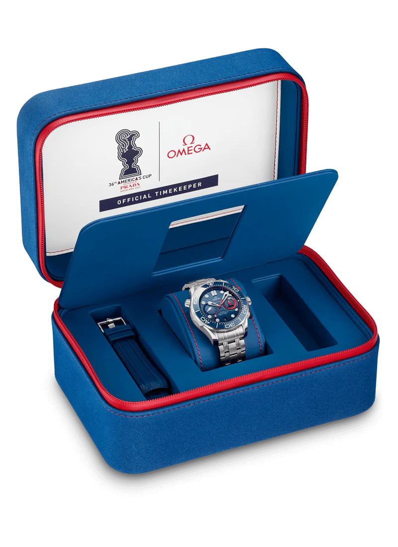 Omega Seamaster Diver 300M Chronograph America's Cup 210.30.44.51.03.002 - Image 3