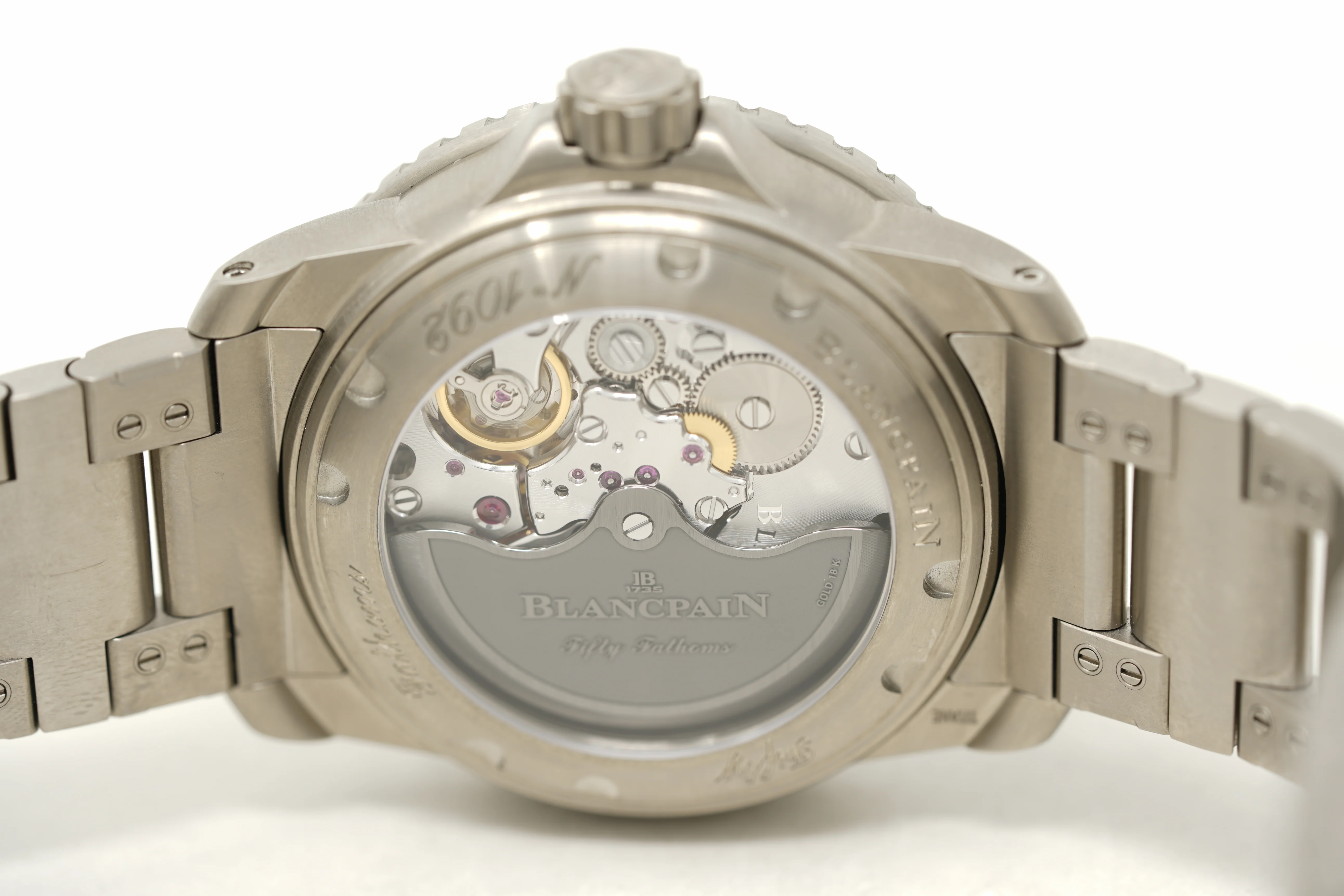 Pre-Owned Blancpain Fifty Fathoms Automatique 5015 12B30 98B - Image 4