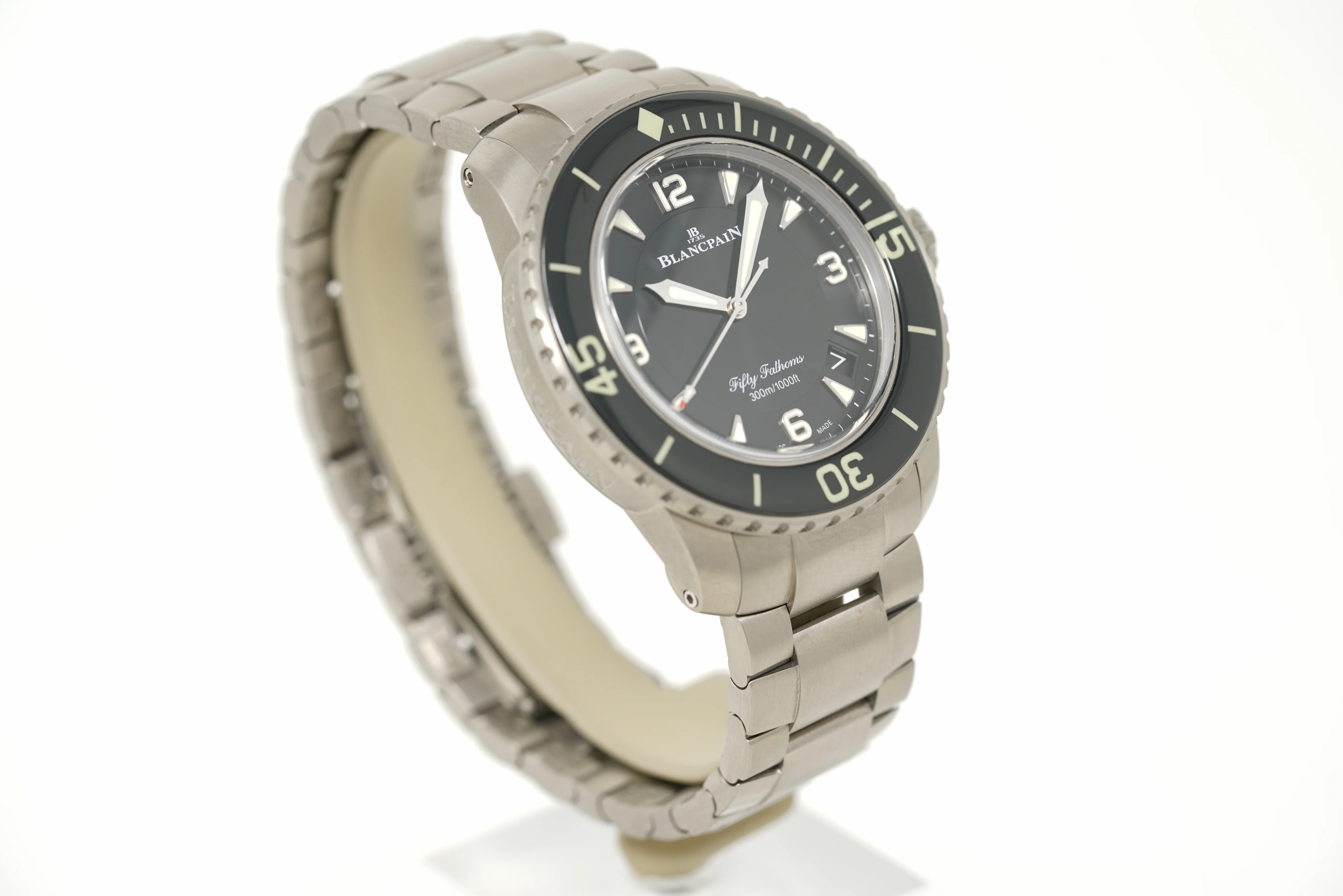 Pre-Owned Blancpain Fifty Fathoms Automatique 5015 12B30 98B - Image 7