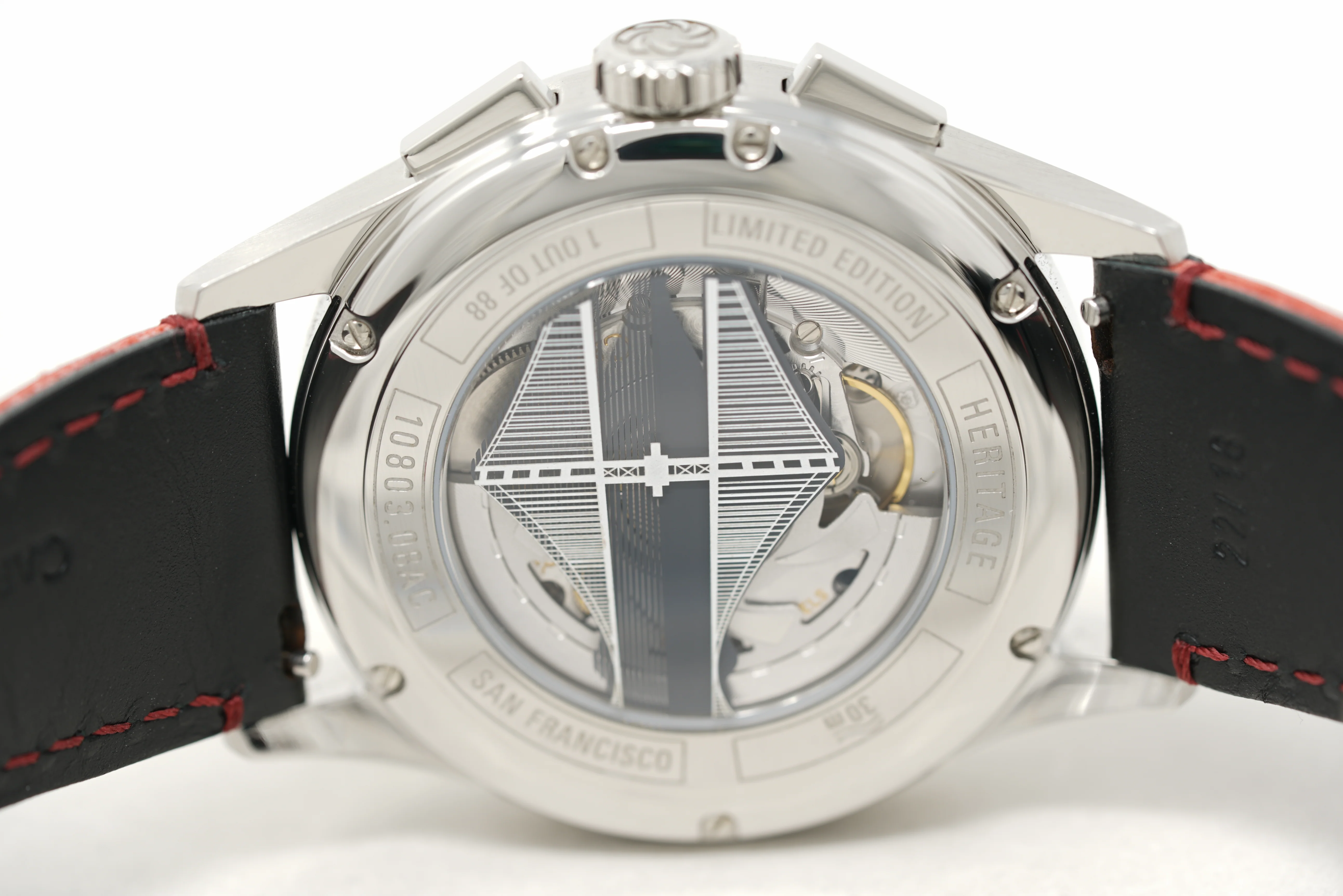 Pre-Owned Carl F. Bucherer Heritage BiCompax Annual Hometown Edition San Francisco 00.10803.08.92.74 - Image 4
