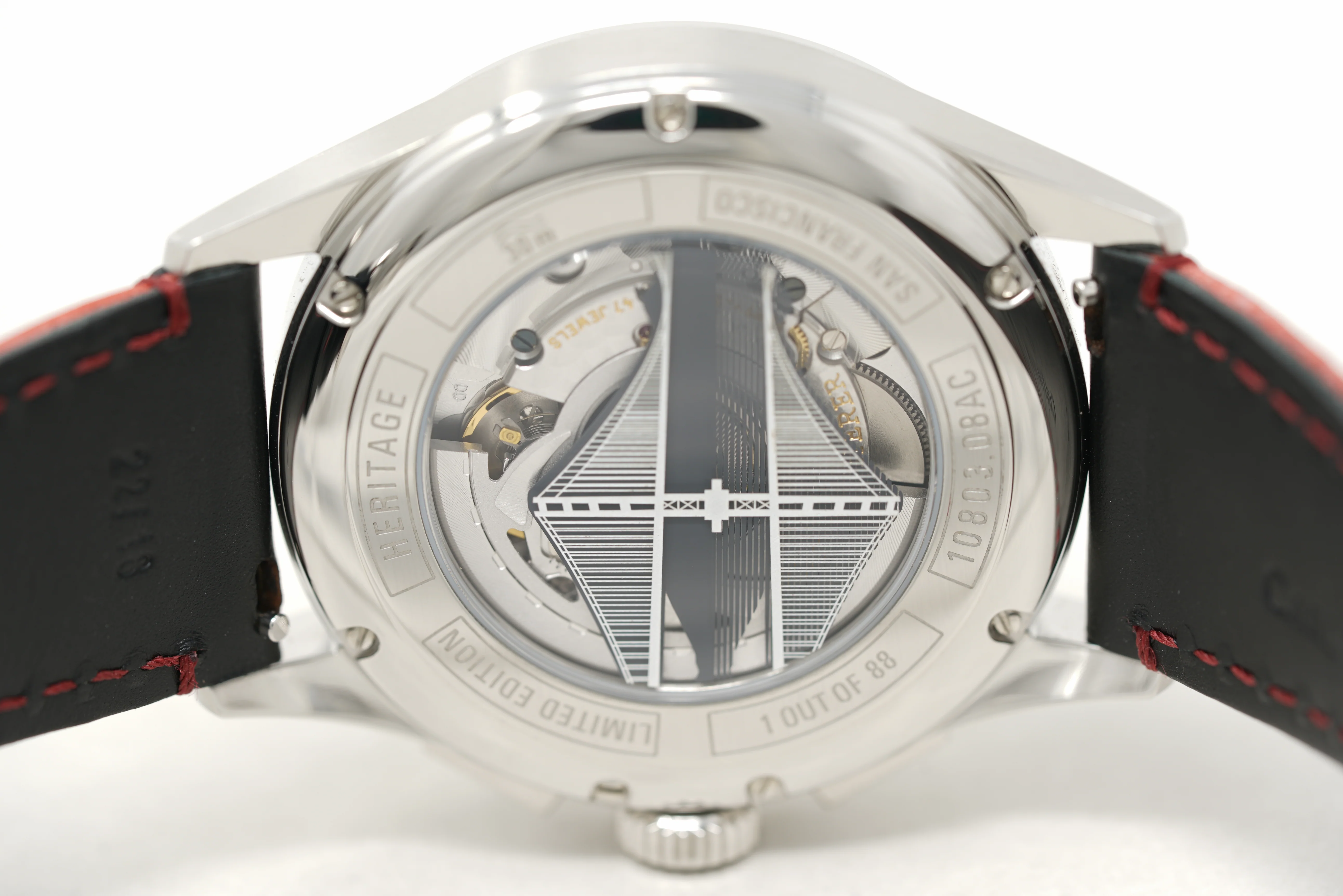 Pre-Owned Carl F. Bucherer Heritage BiCompax Annual Hometown Edition San Francisco 00.10803.08.92.74 - Image 5