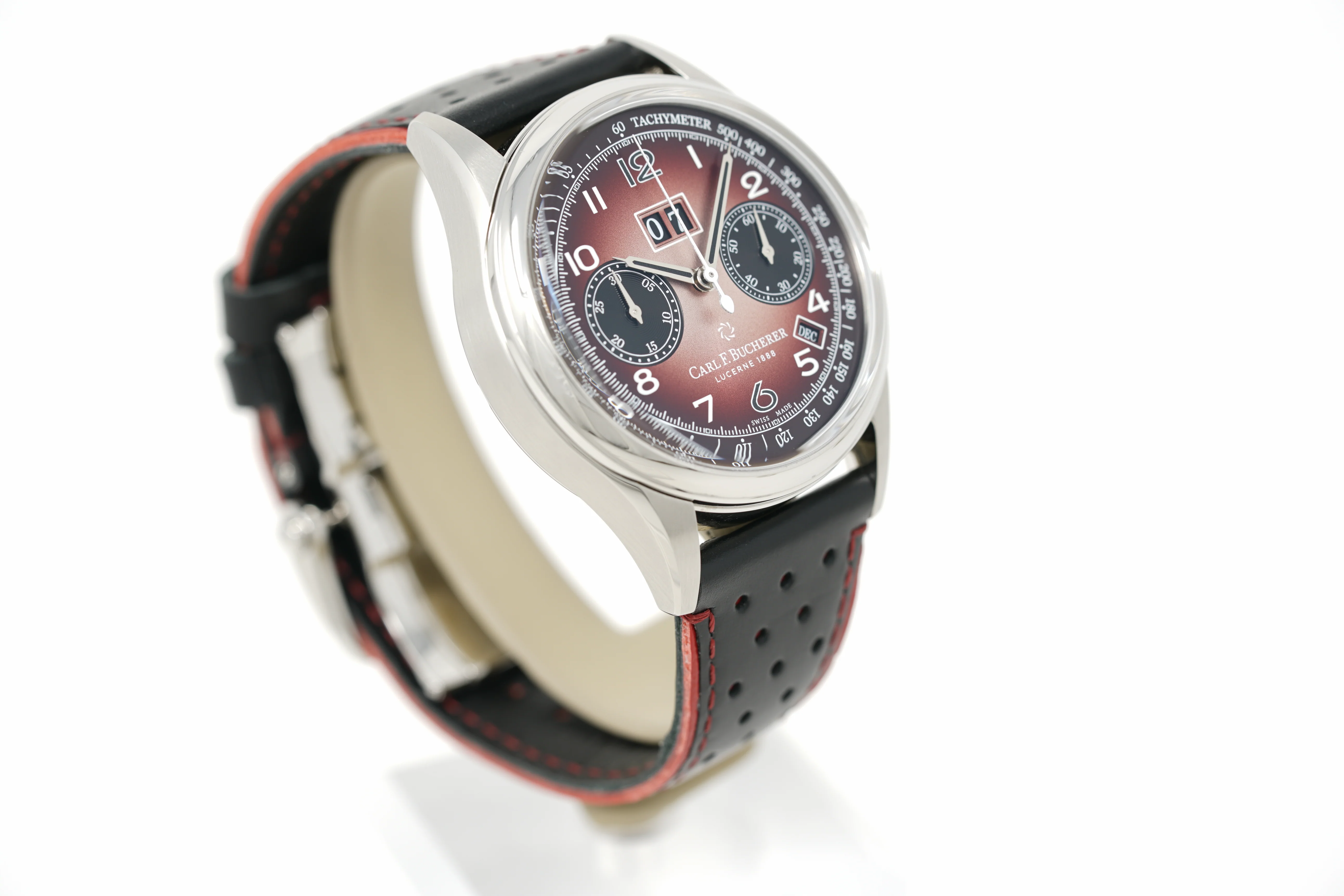 Pre-Owned Carl F. Bucherer Heritage BiCompax Annual Hometown Edition San Francisco 00.10803.08.92.74 - Image 9
