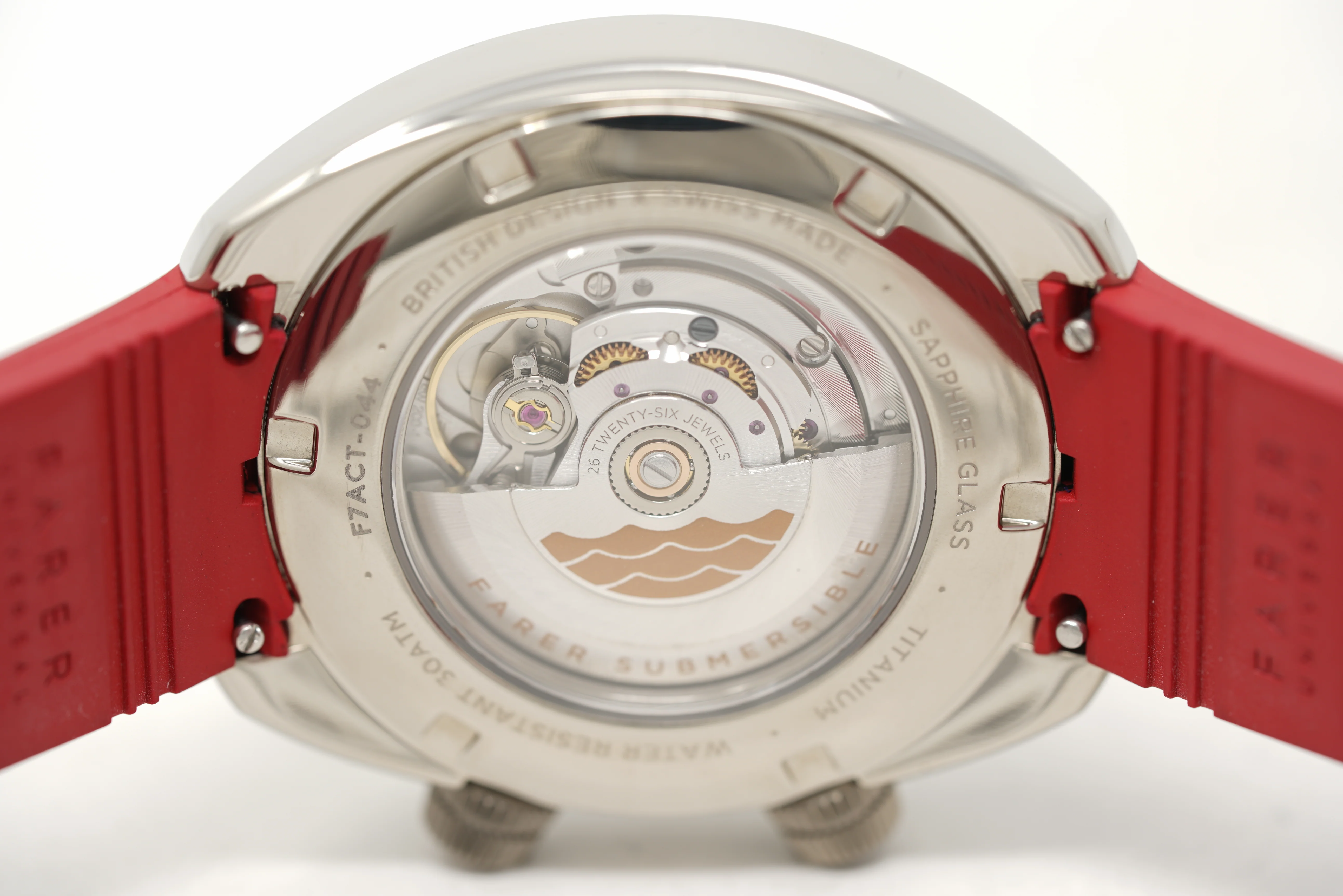 Pre-Owned Farer Aqua Compressor Hecla Carmine Red - Image 5