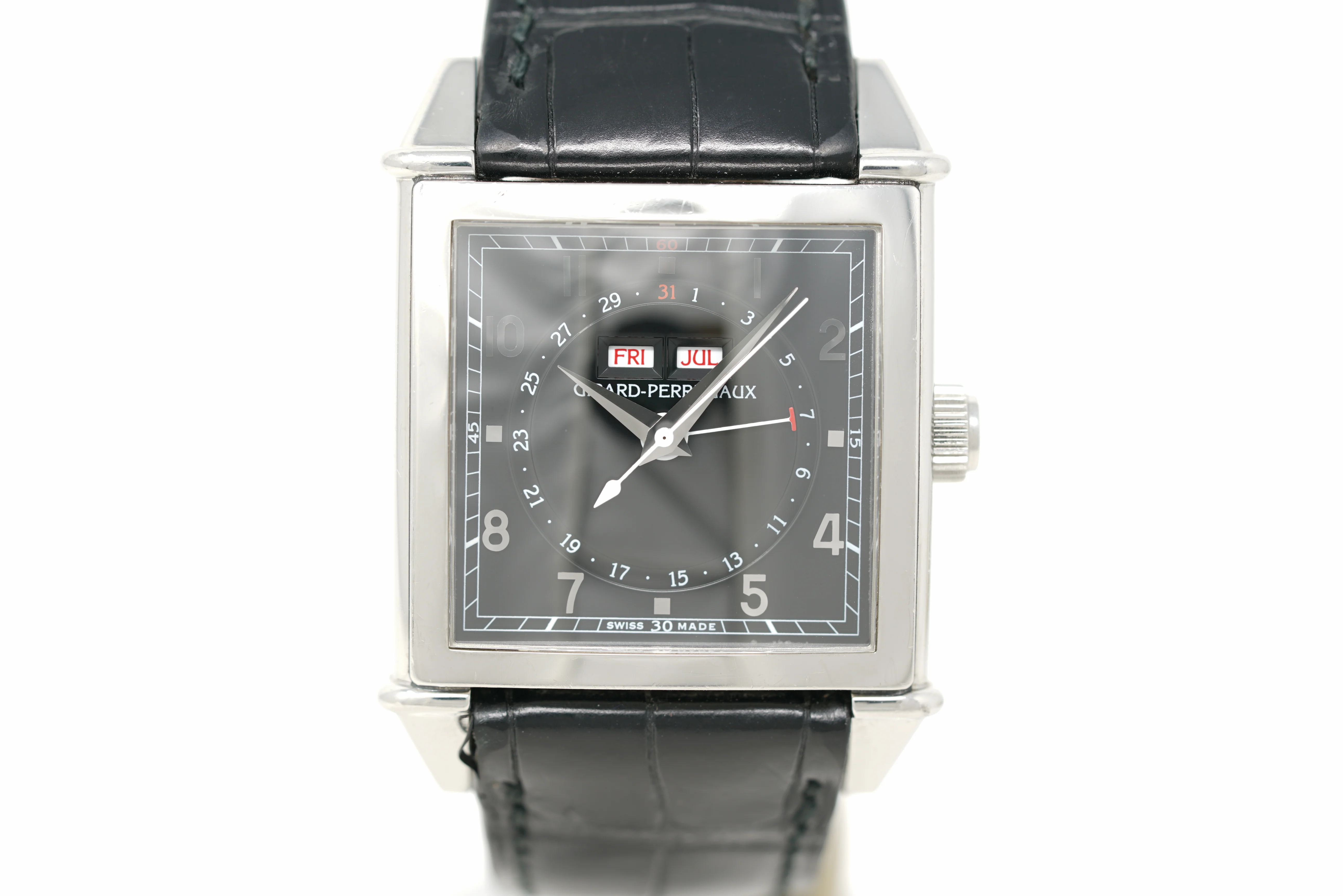 Pre-Owned Girard Perregaux Vintage 1945 Triple Calendar 25810-11-651-BA6A