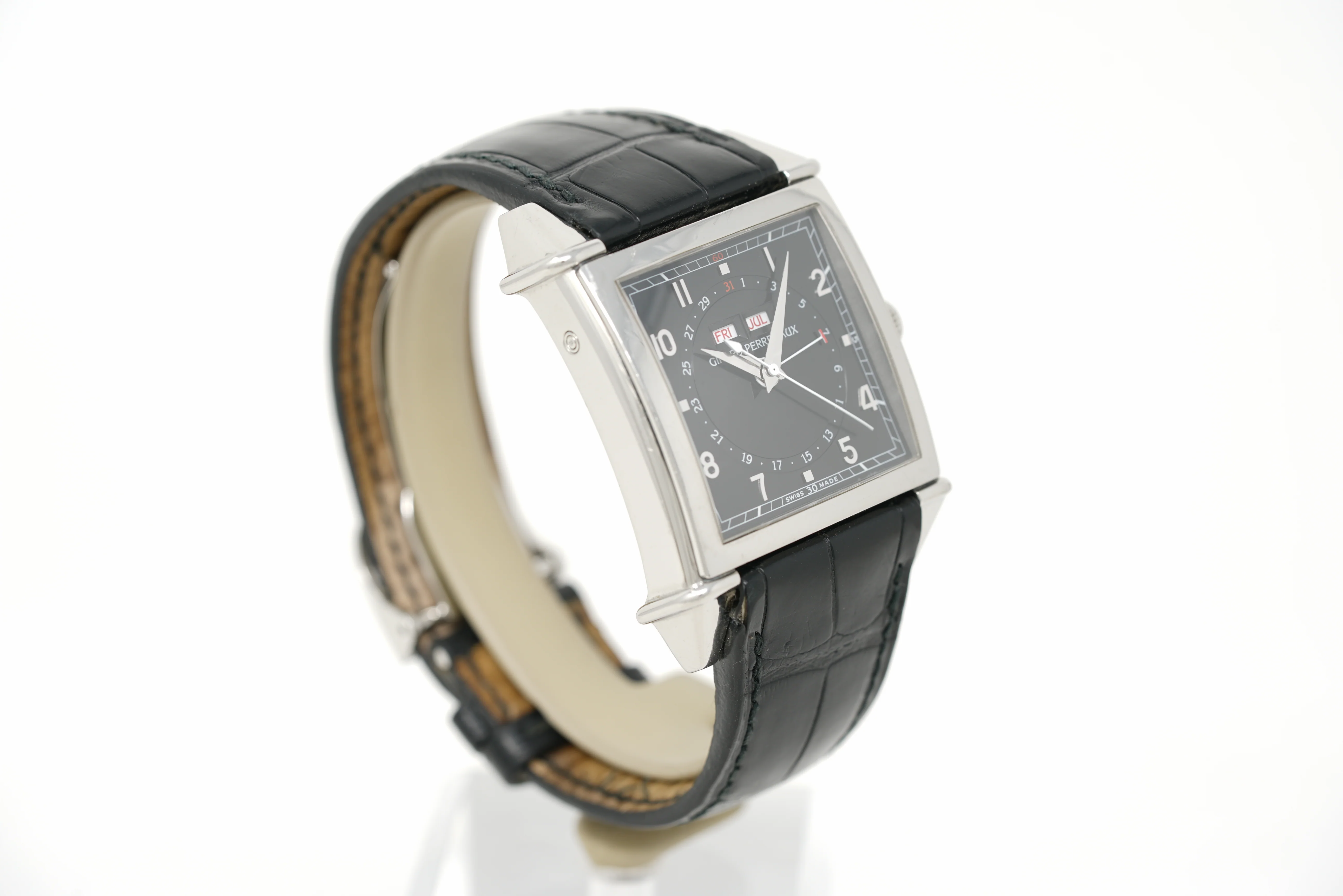 Pre-Owned Girard Perregaux Vintage 1945 Triple Calendar 25810-11-651-BA6A - Image 9