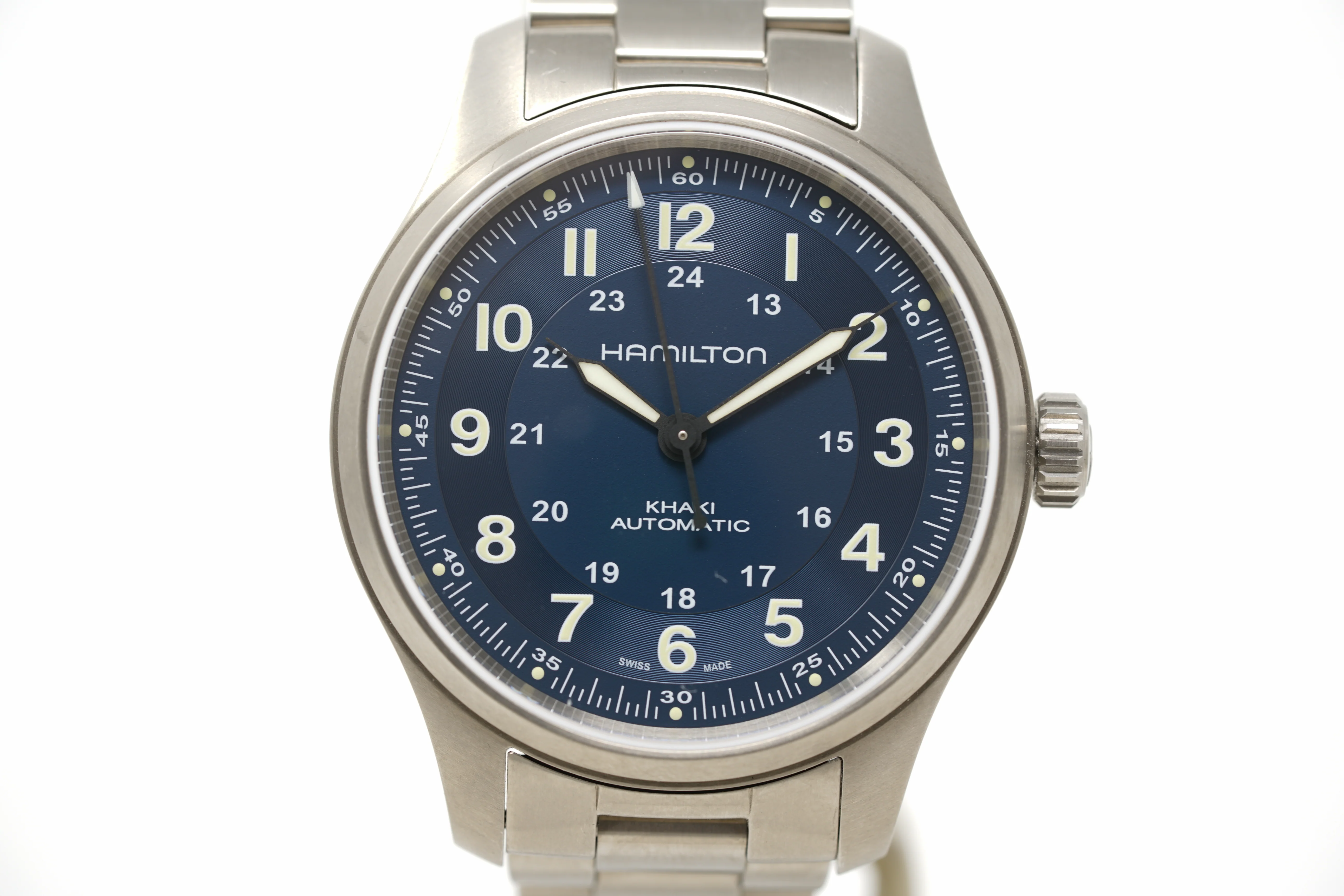 Pre-Owned Hamilton Khaki Field Titanium Auto H70545140