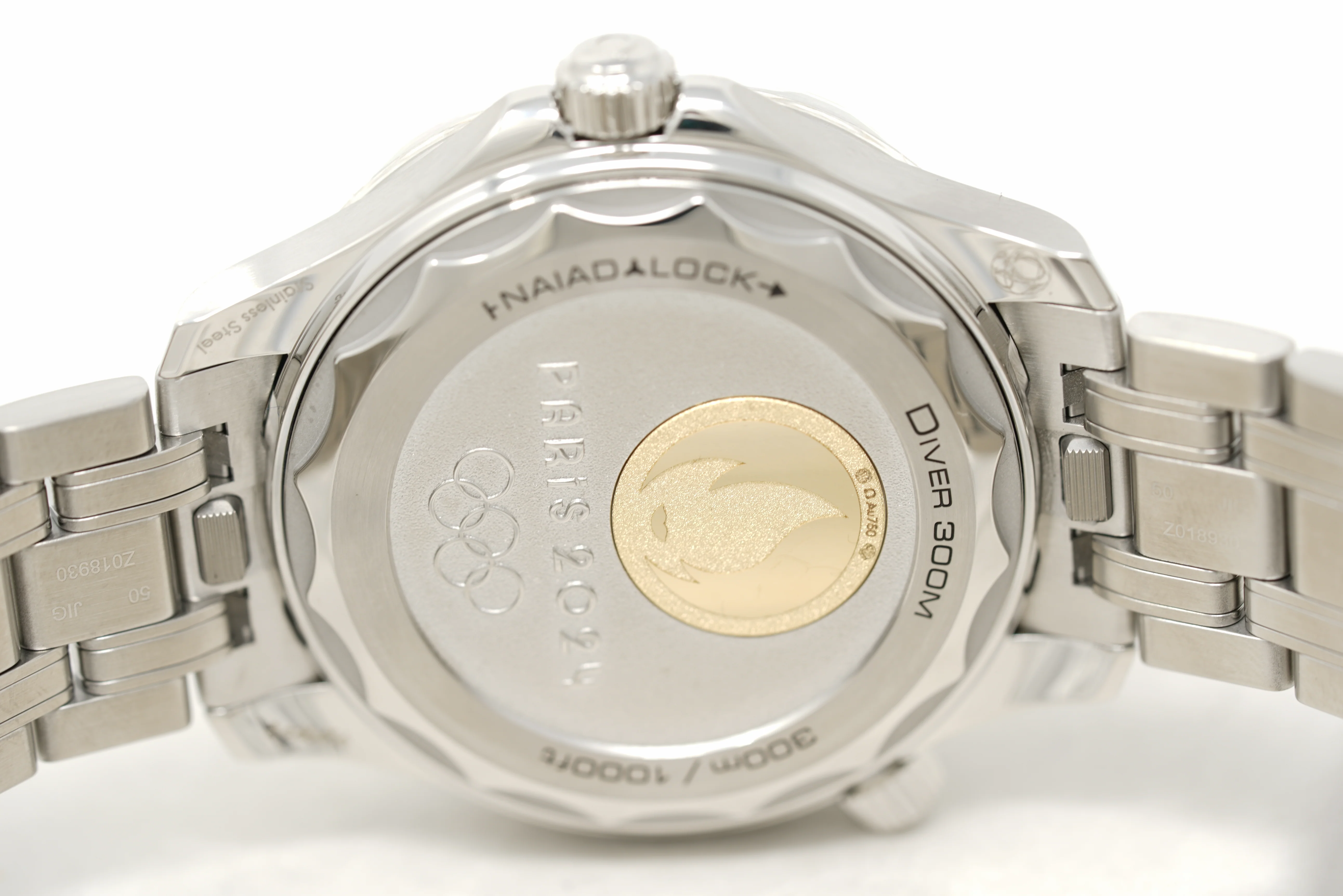 Pre-Owned Omega Seamaster Diver 300M Paris 2024 522.21.42.20.04.001 - Image 4