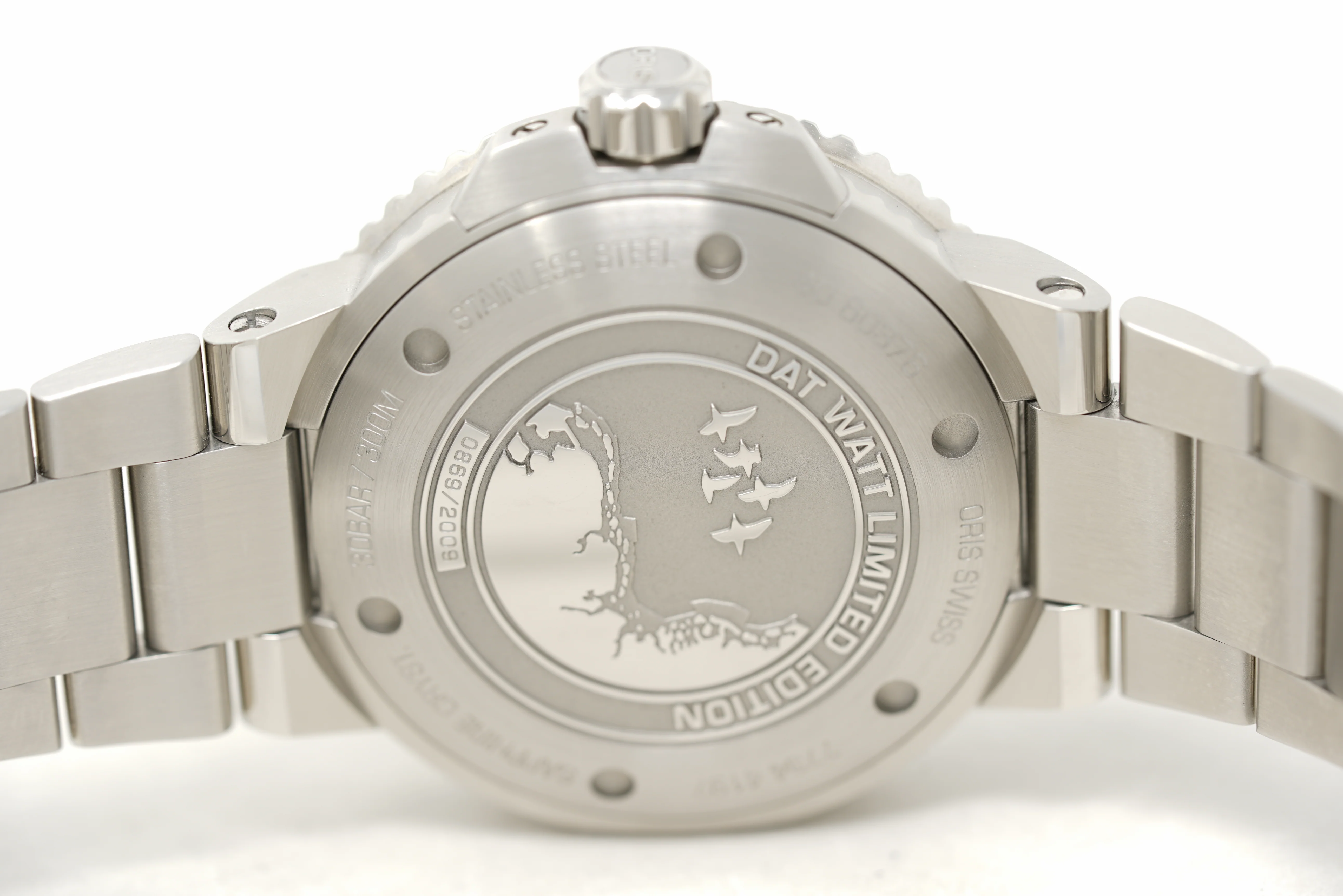 Pre-Owned Oris Aquis Dat Watt Limited Edition II 01 743 7734 4197-Set - Image 4