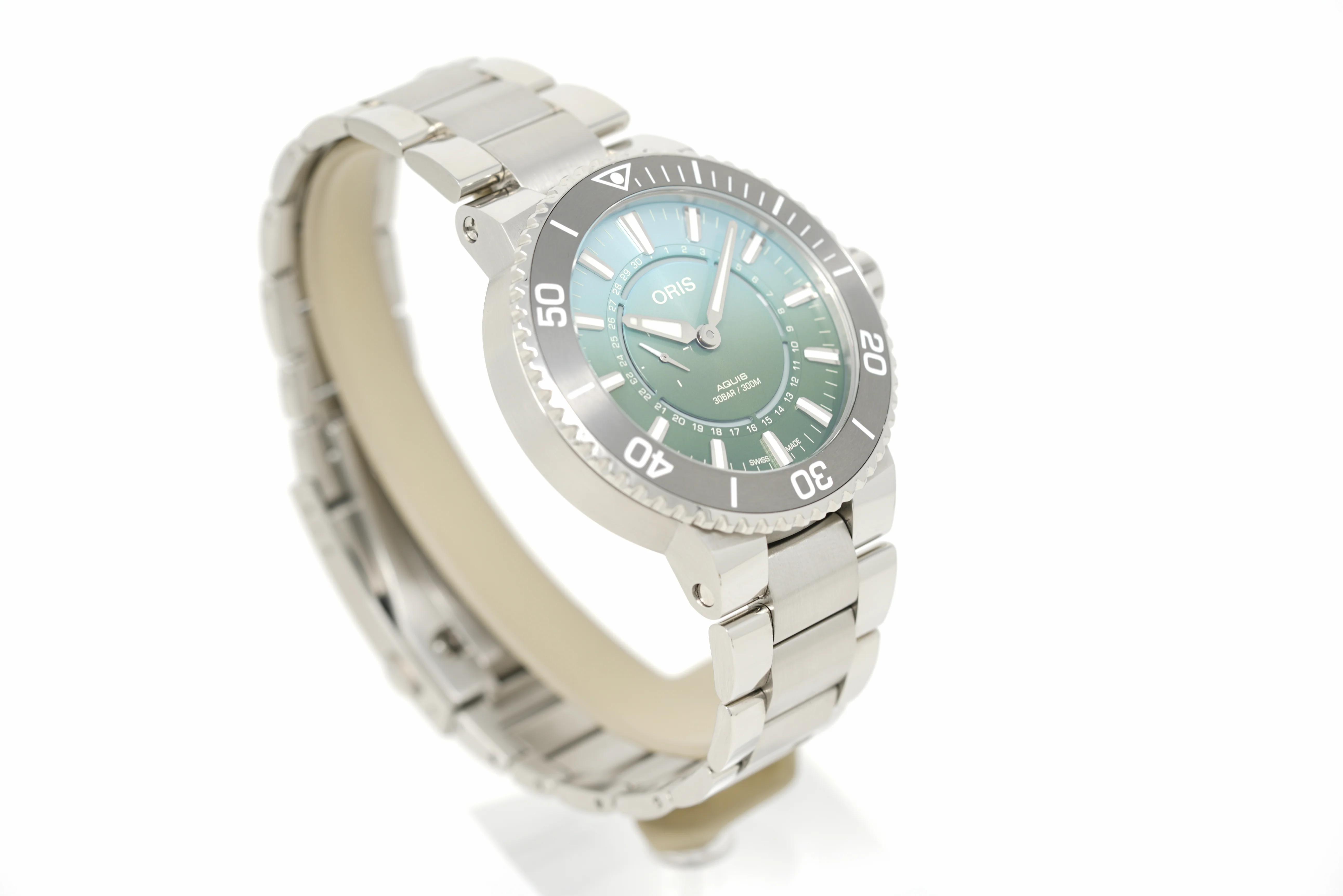 Pre-Owned Oris Aquis Dat Watt Limited Edition II 01 743 7734 4197-Set - Image 8