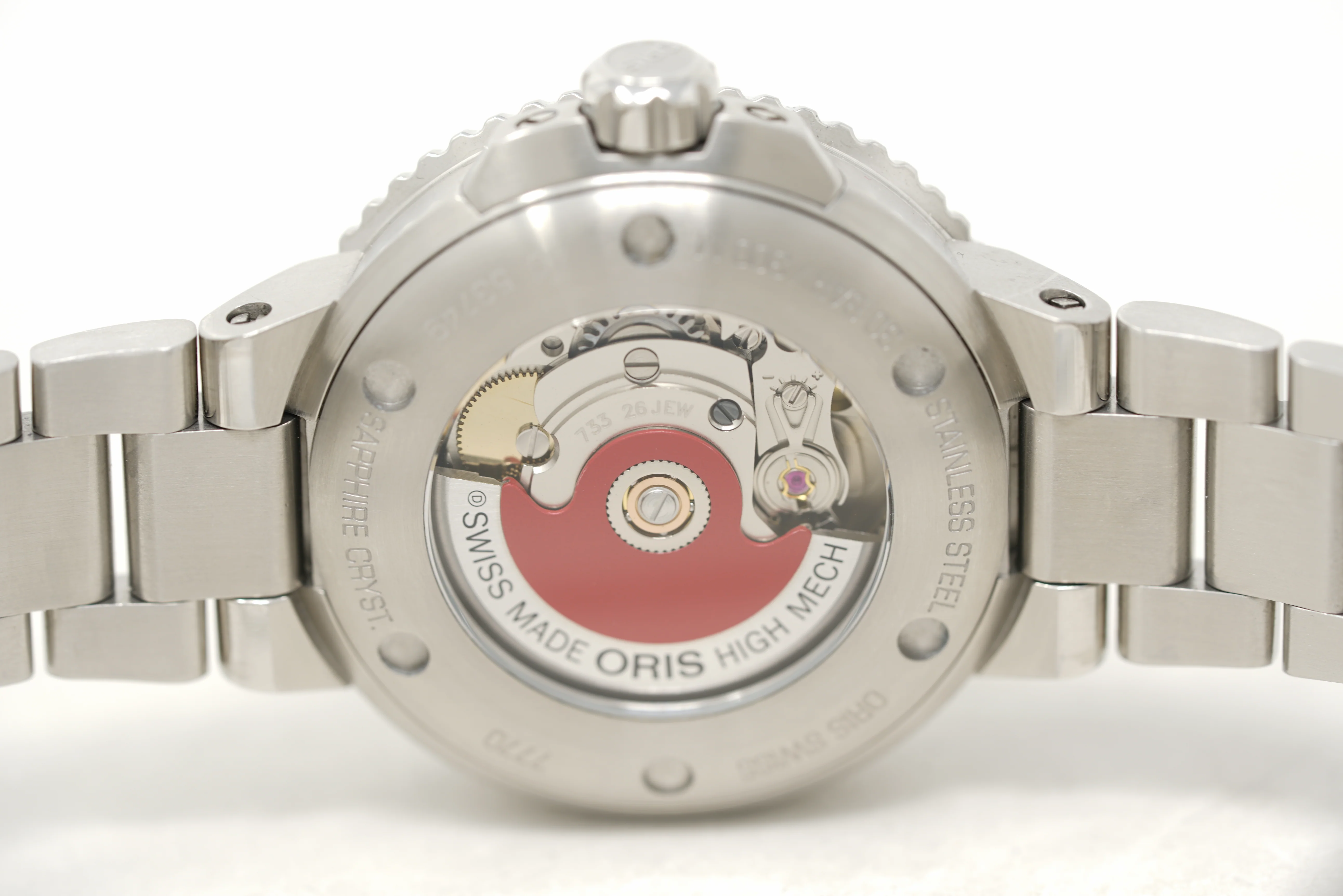 Pre-Owned Oris Aquis Date 01 733 7770 4157-07 8 18 05P - Image 4