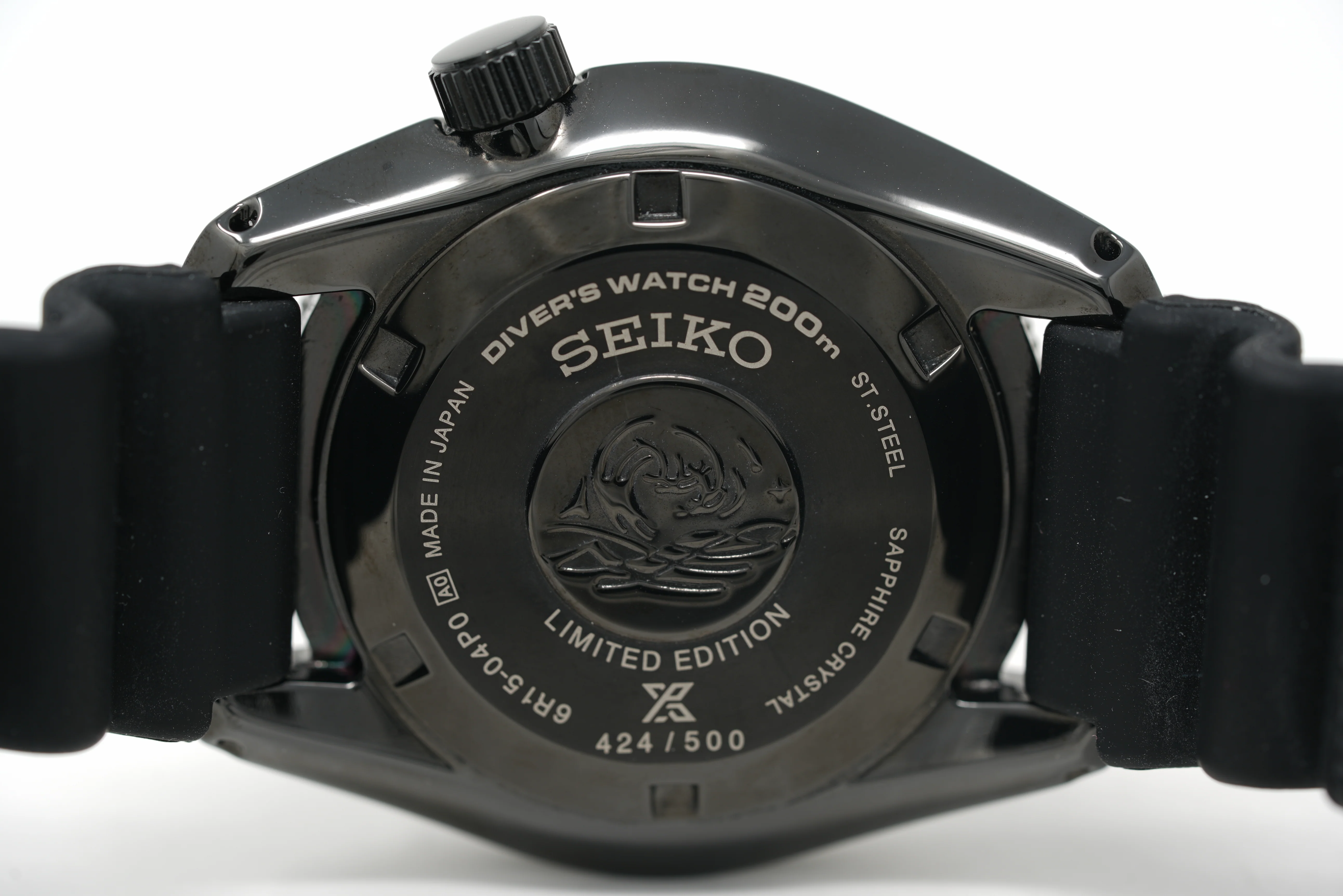 Pre-Owned Seiko Prospex Diver 'Black Series' Topper Limited SPB107 - Image 2