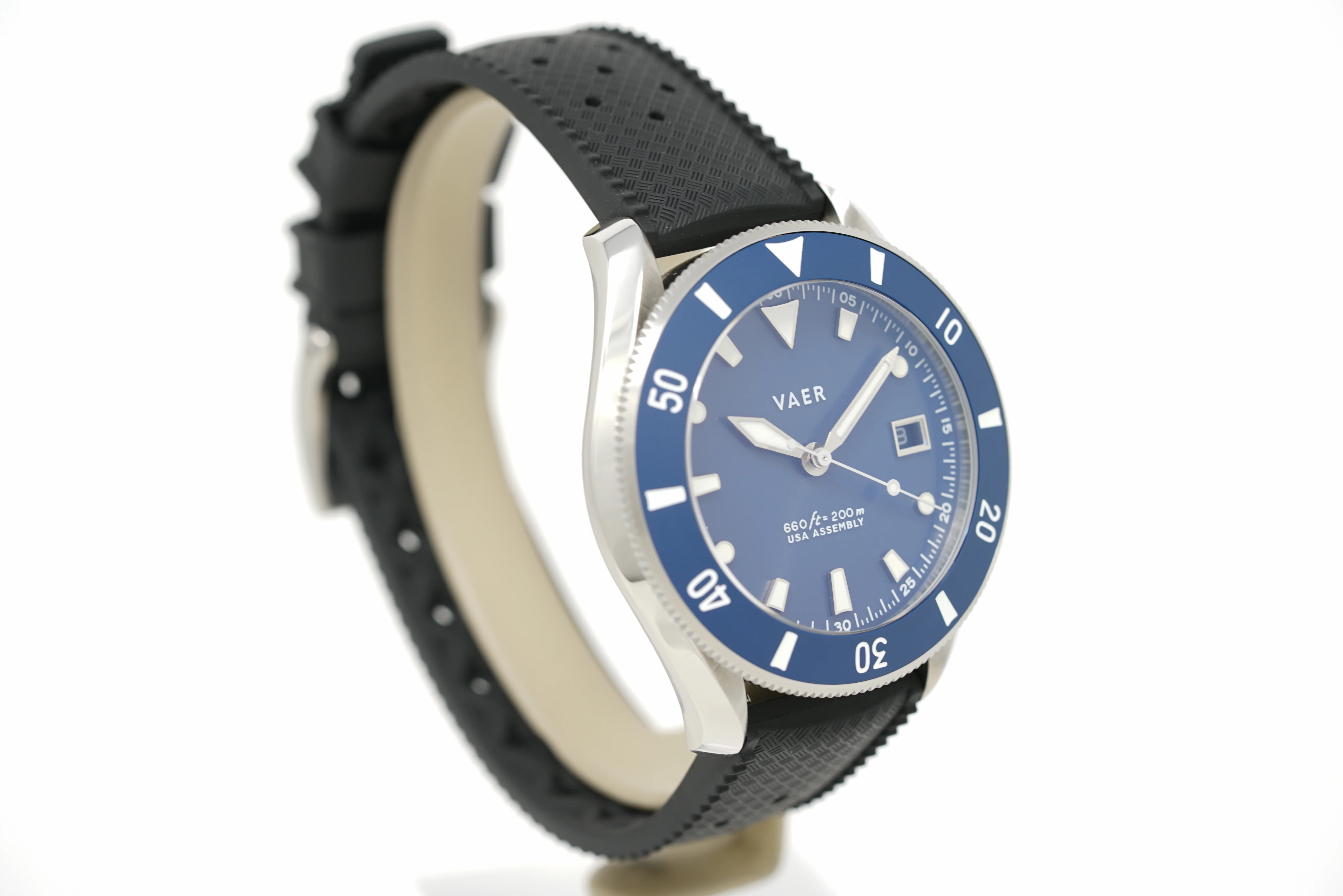 Pre-Owned Vaer D4 Meridian Navy Matte Solar - 42mm USA - Image 10