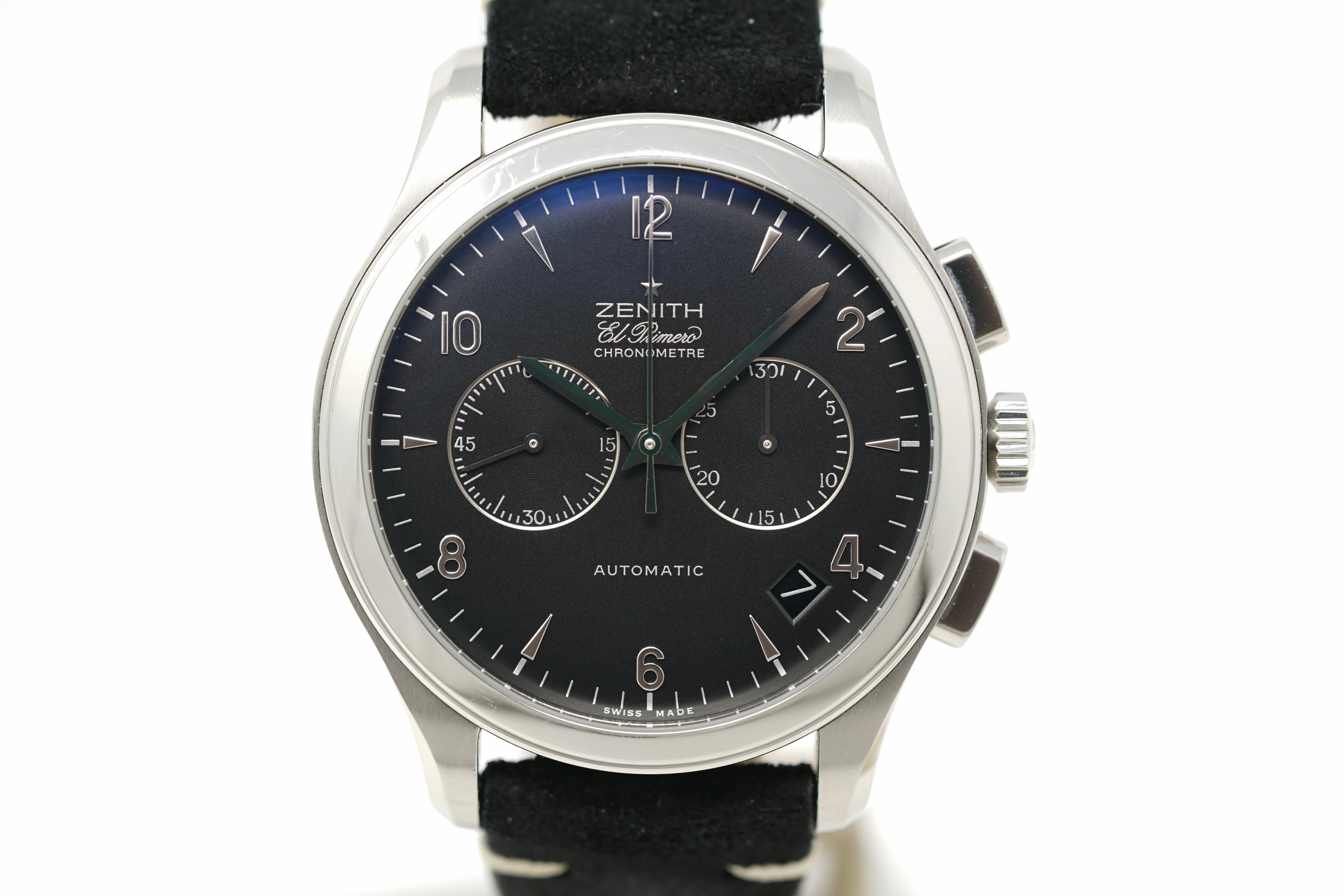 Pre-Owned Zenith Class T El Primero Black Chrono 03.0510.4002/21.C492