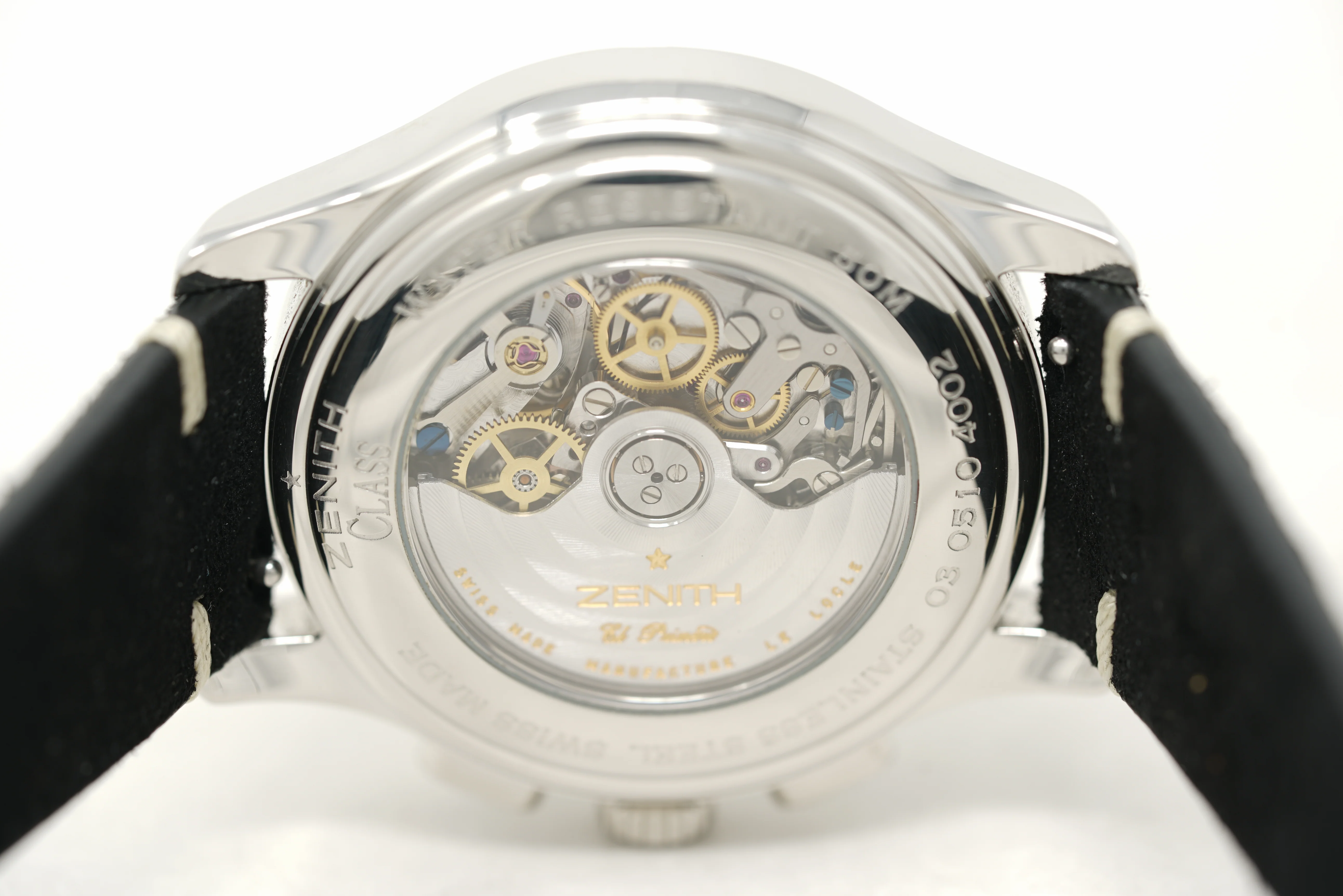 Pre-Owned Zenith Class T El Primero Black Chrono 03.0510.4002/21.C492 - Image 5