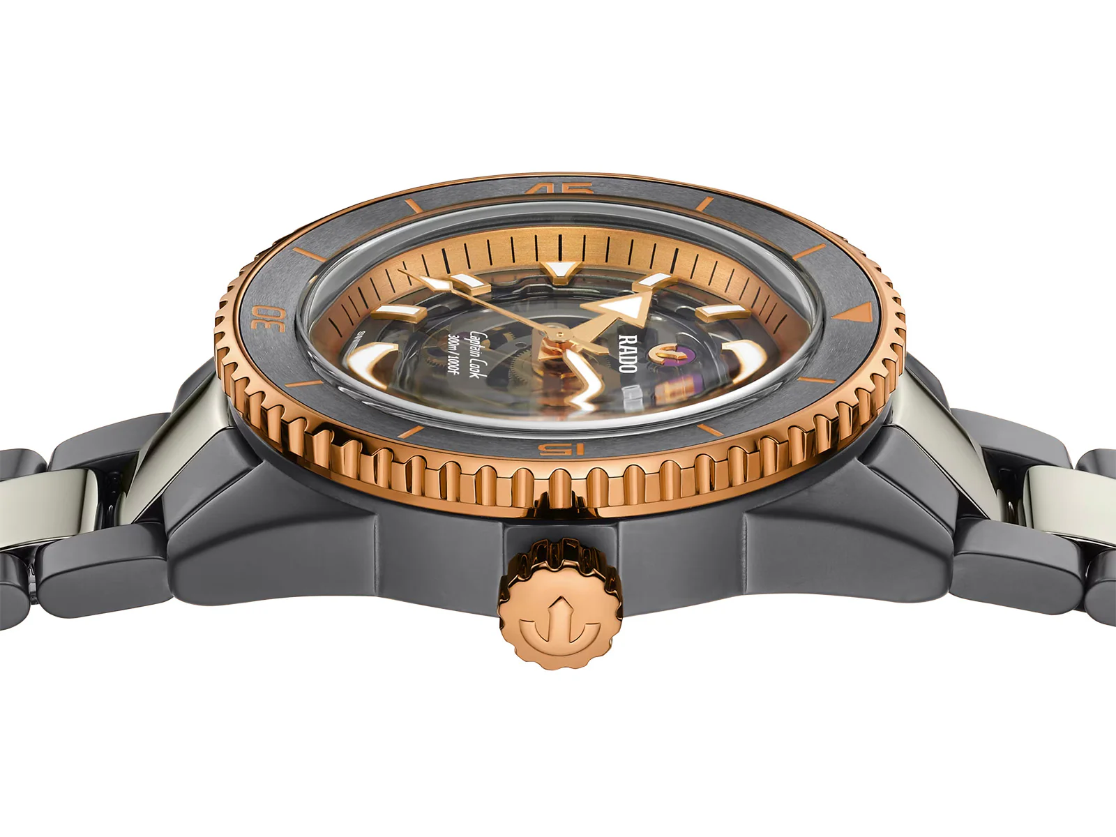 Rado Captain Cook High-Tech Ceramic Skeleton R32148162 - Image 3