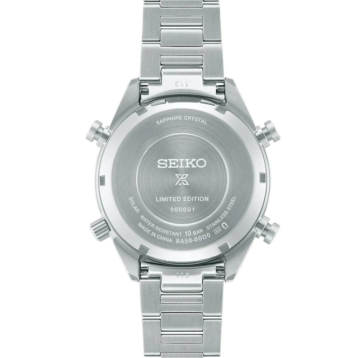 Seiko Prospex Speedtimer 1/100 Second Solar Chronograph SFJ009 - Image 2