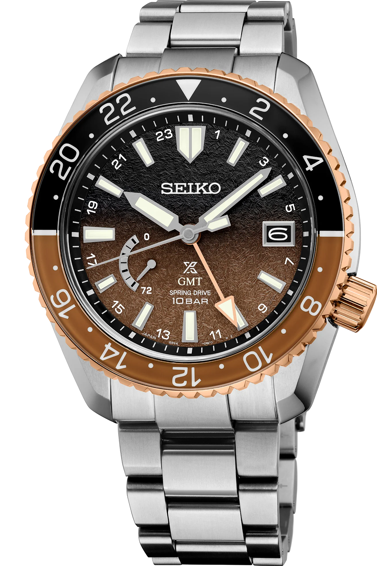 Seiko Prospex LX Spring Drive GMT "Nebula" US Exclusive SNR058