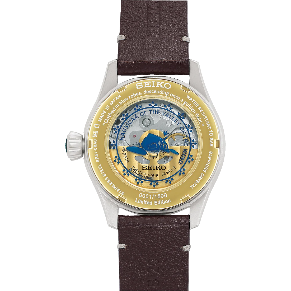 Seiko Presage Craftsmanship Series Studio Ghibli Nausicaä Limited Edition SPB437 - Image 2