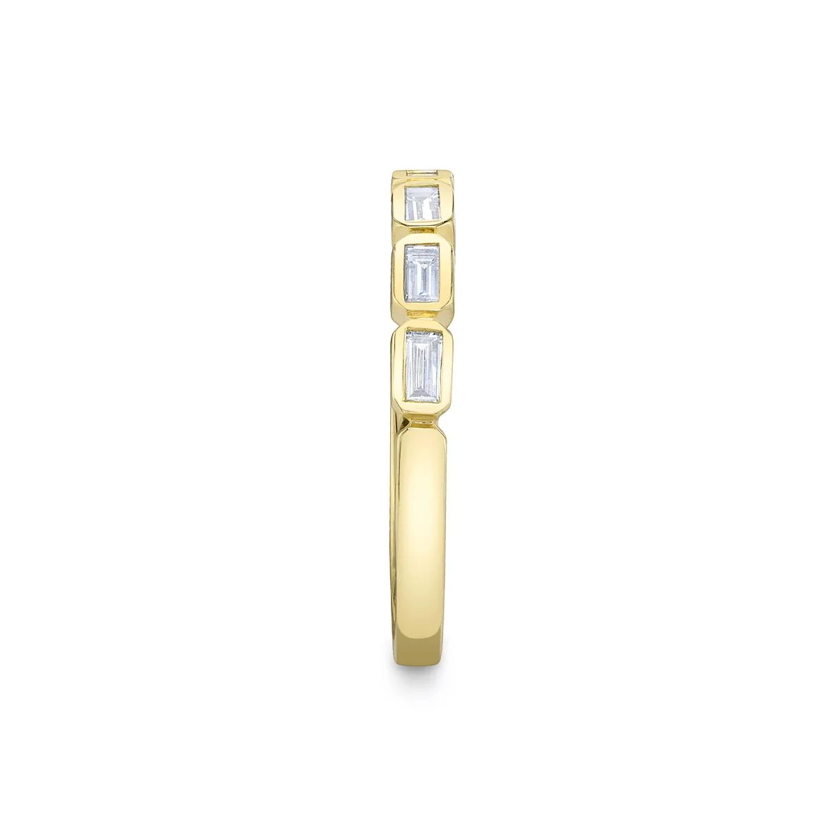 Shy Creation Kate Diamond Baguette Bezel Band - Image 3