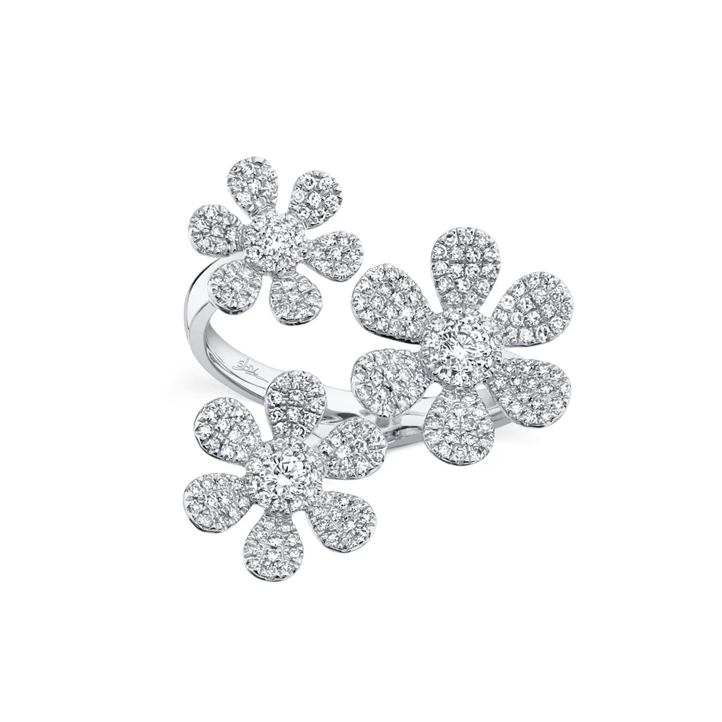 Shy Creation Diamond Flower Ring SC55007205 - Image 2