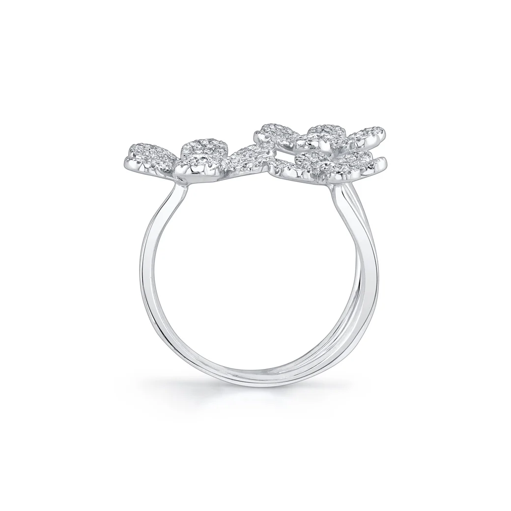 Shy Creation Diamond Flower Ring SC55007205 - Image 4