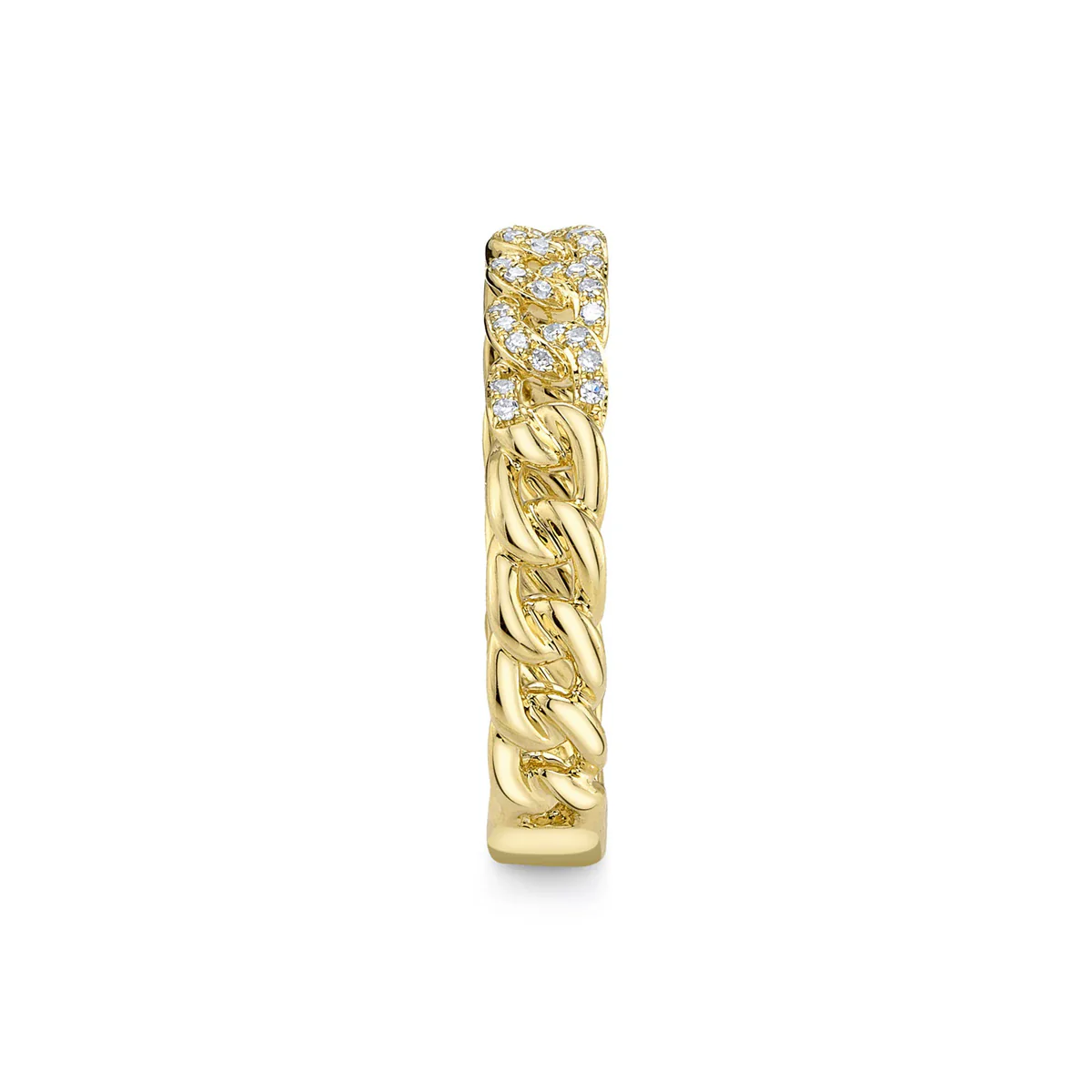 Shy Creation Kate Diamond Link Ring - Image 2