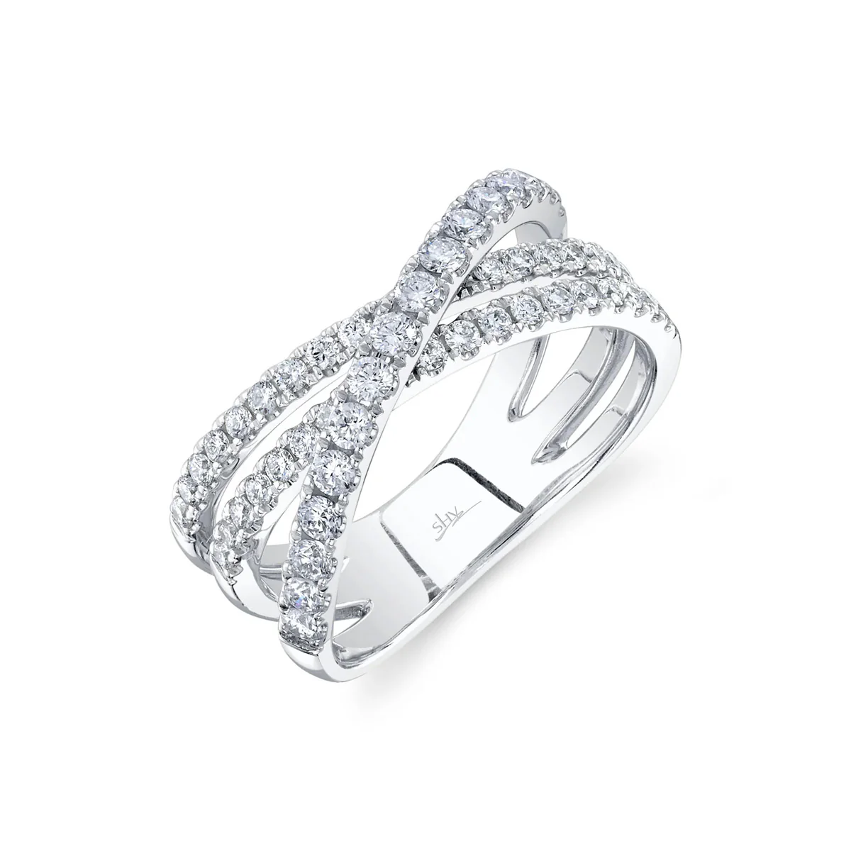 Shy Creation Kate Diamond Bridge Ring